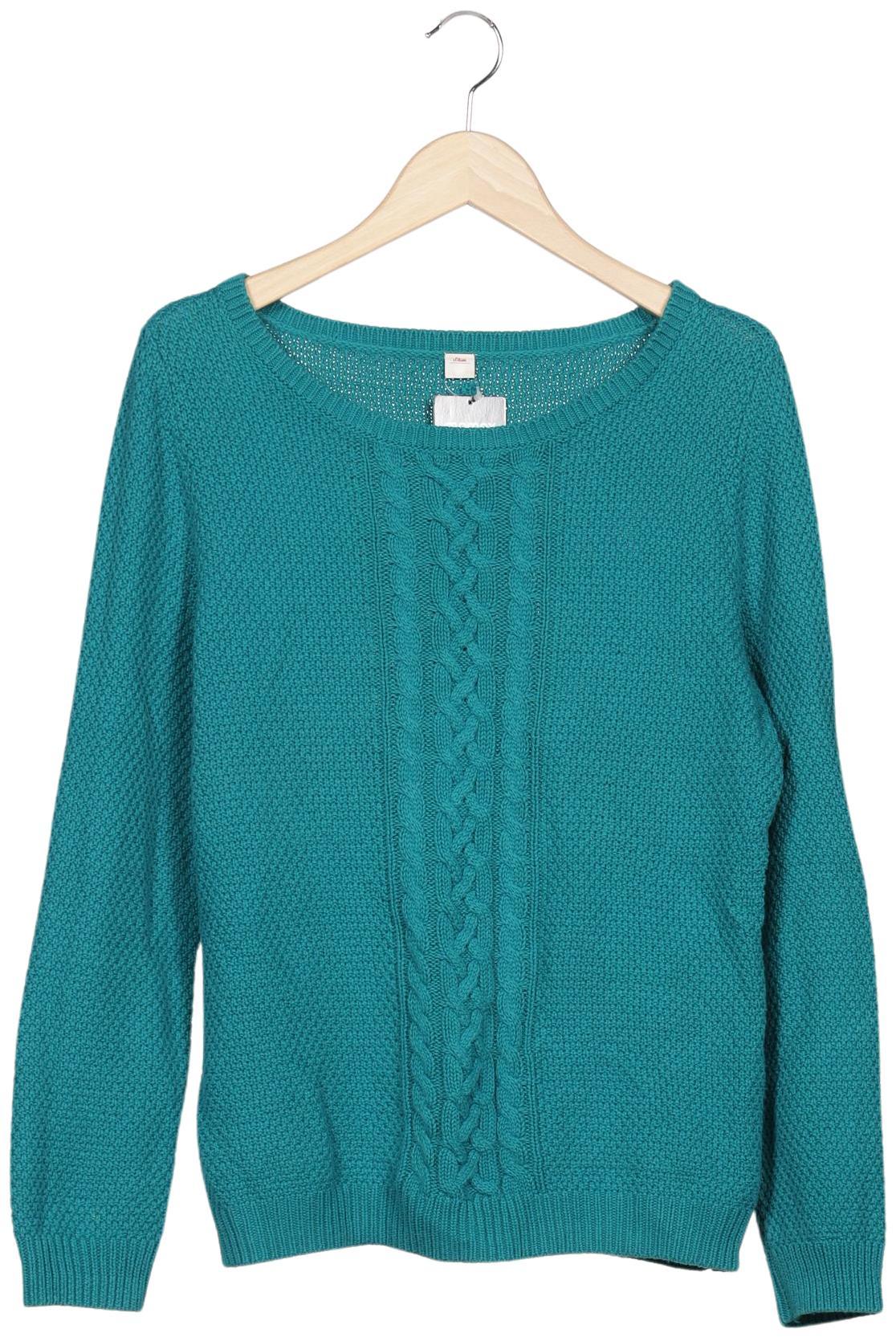 

s.Oliver Damen Pullover, türkis, Gr. 40