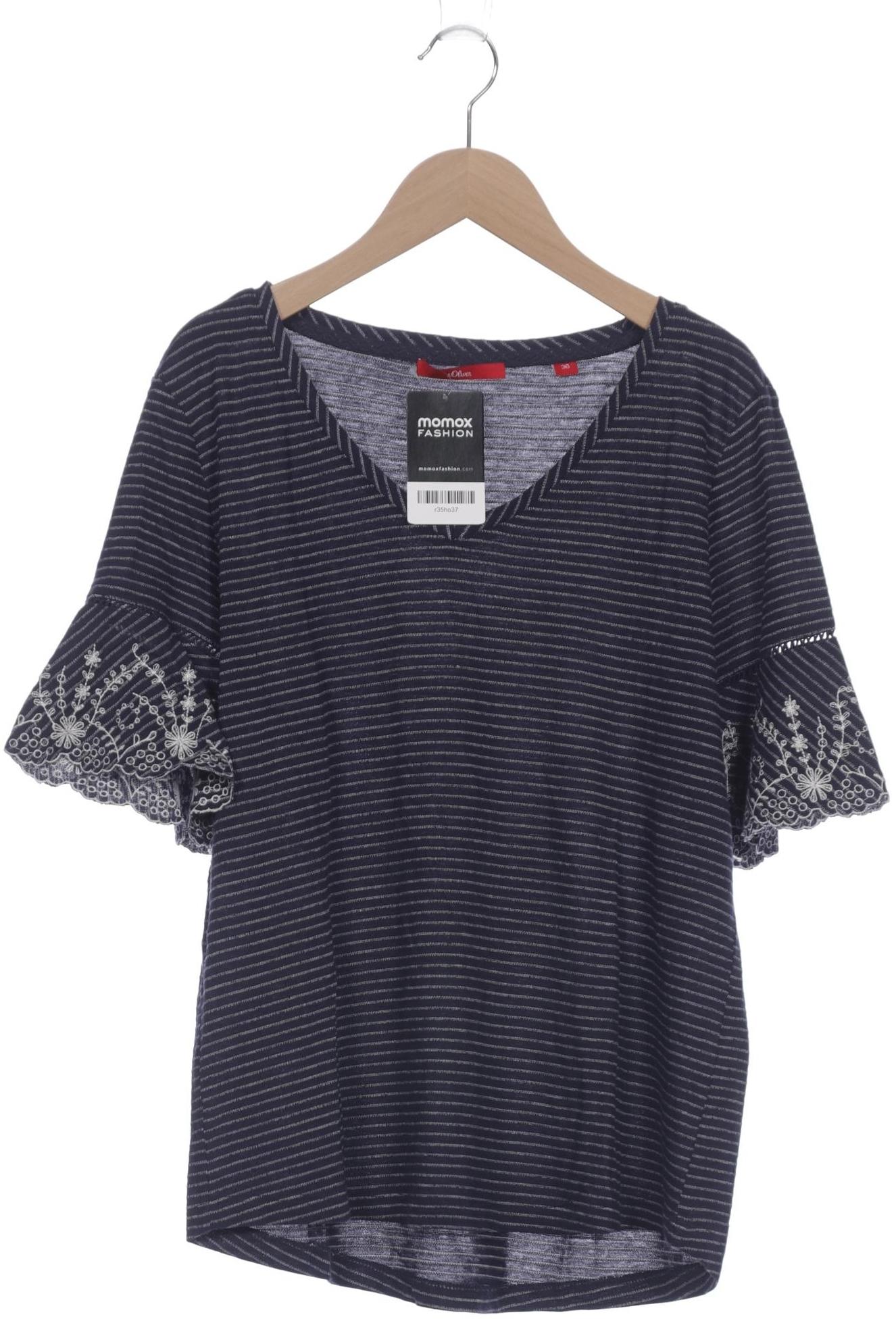 

s.Oliver Damen T-Shirt, marineblau, Gr. 36