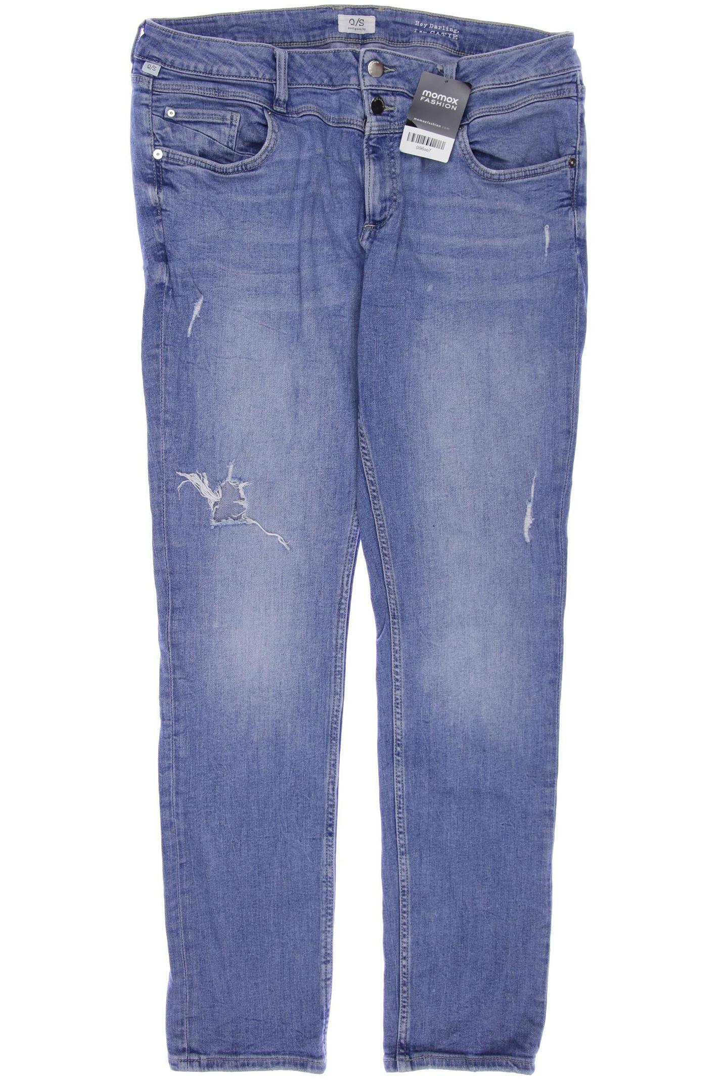 

s.Oliver Damen Jeans, blau