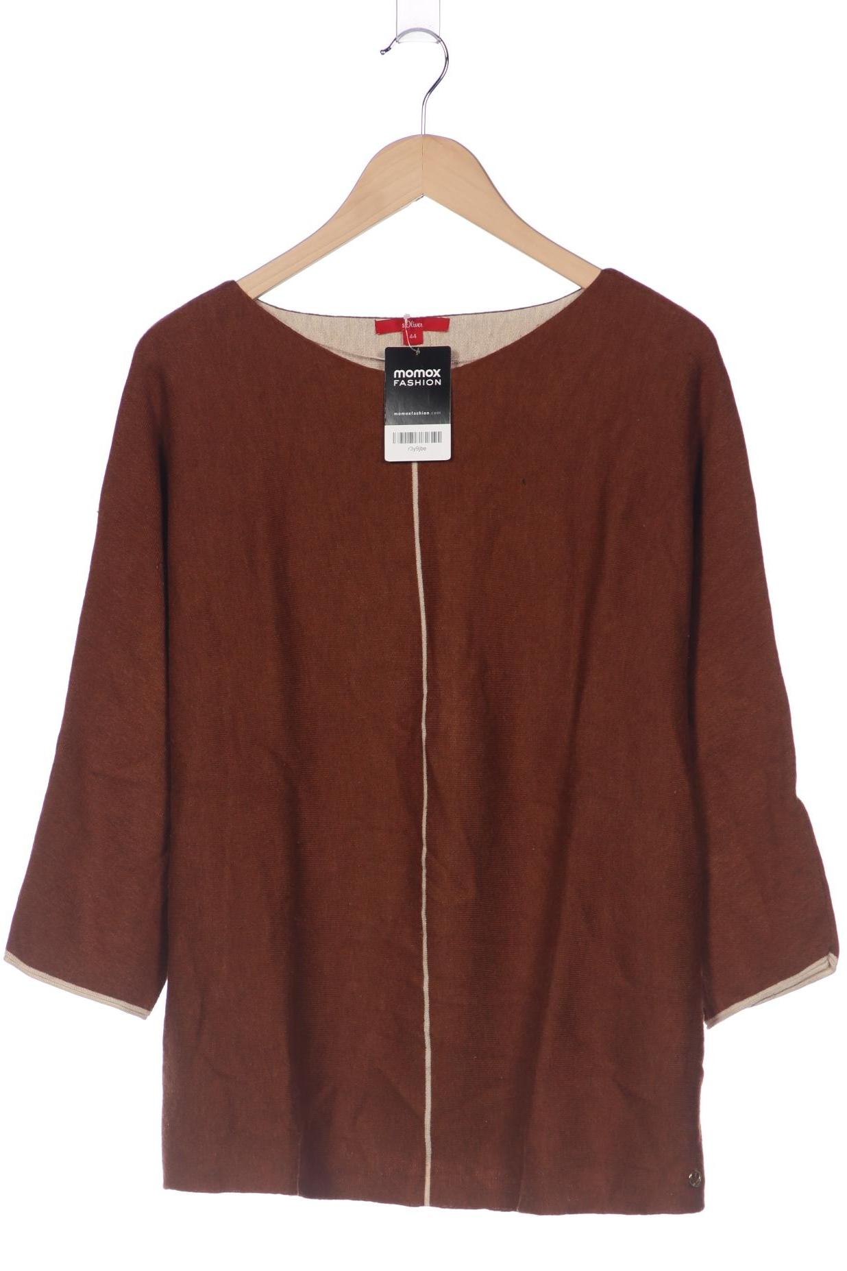 

s.Oliver Damen Pullover, braun, Gr. 44