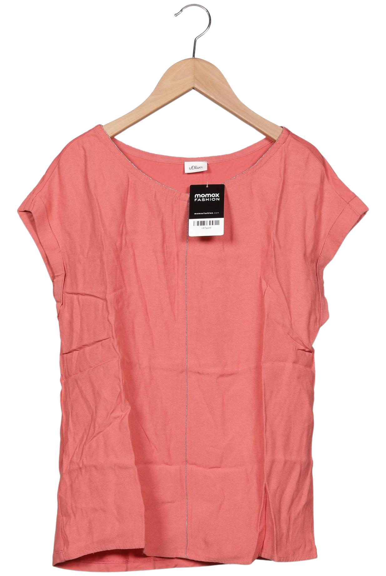 

s.Oliver Damen T-Shirt, orange, Gr. 38