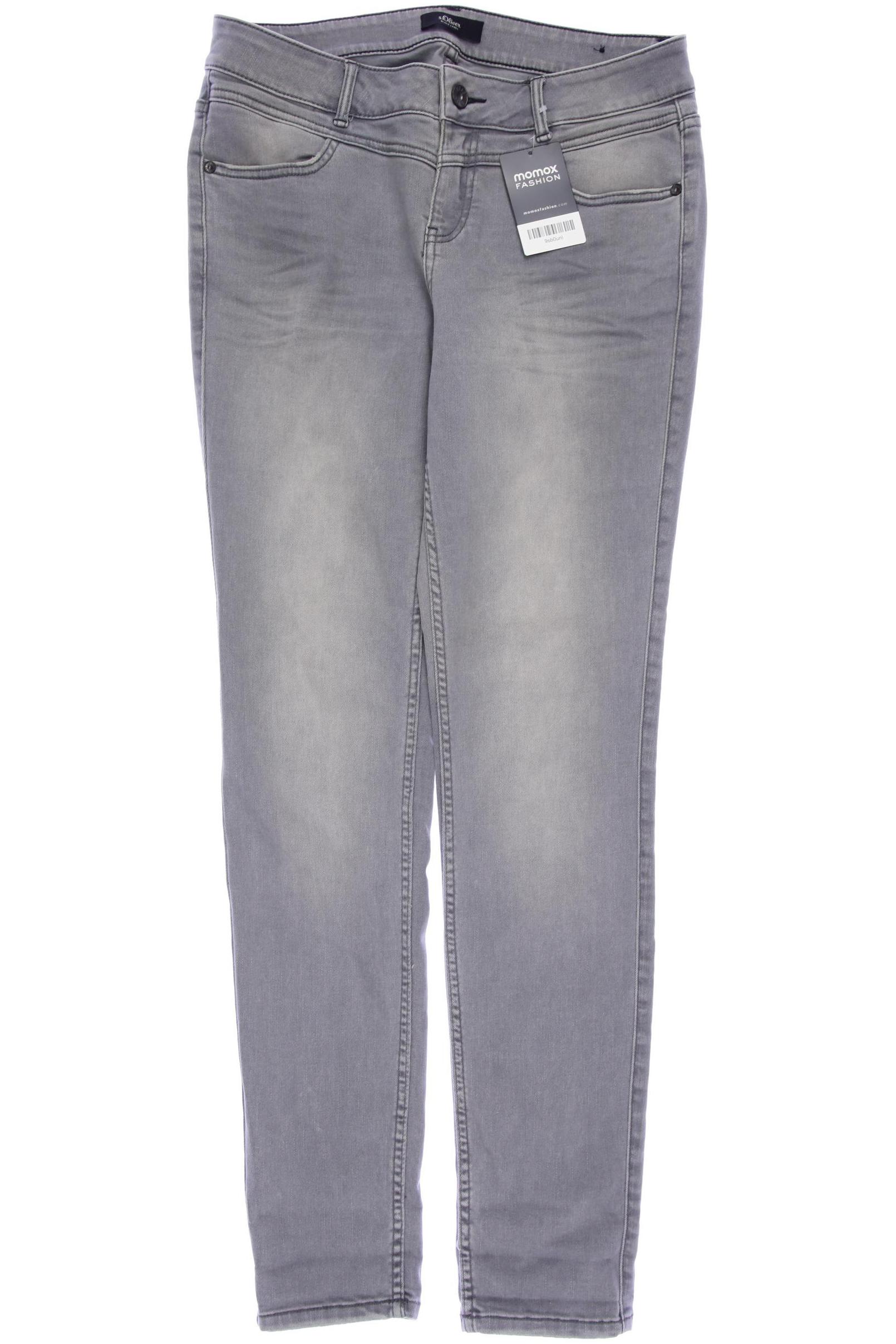 

s.Oliver Damen Jeans, grau, Gr. 38