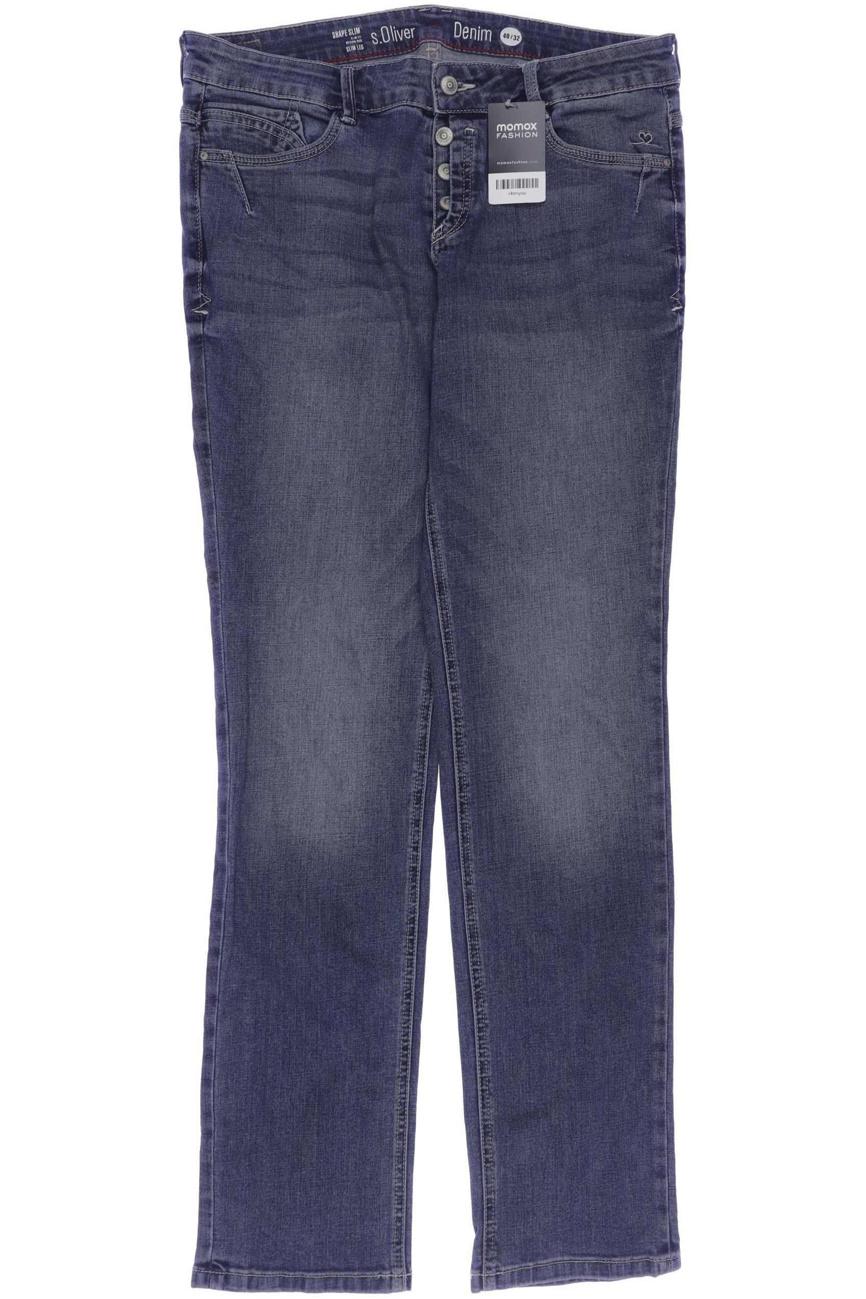 

s.Oliver Damen Jeans, blau, Gr. 40