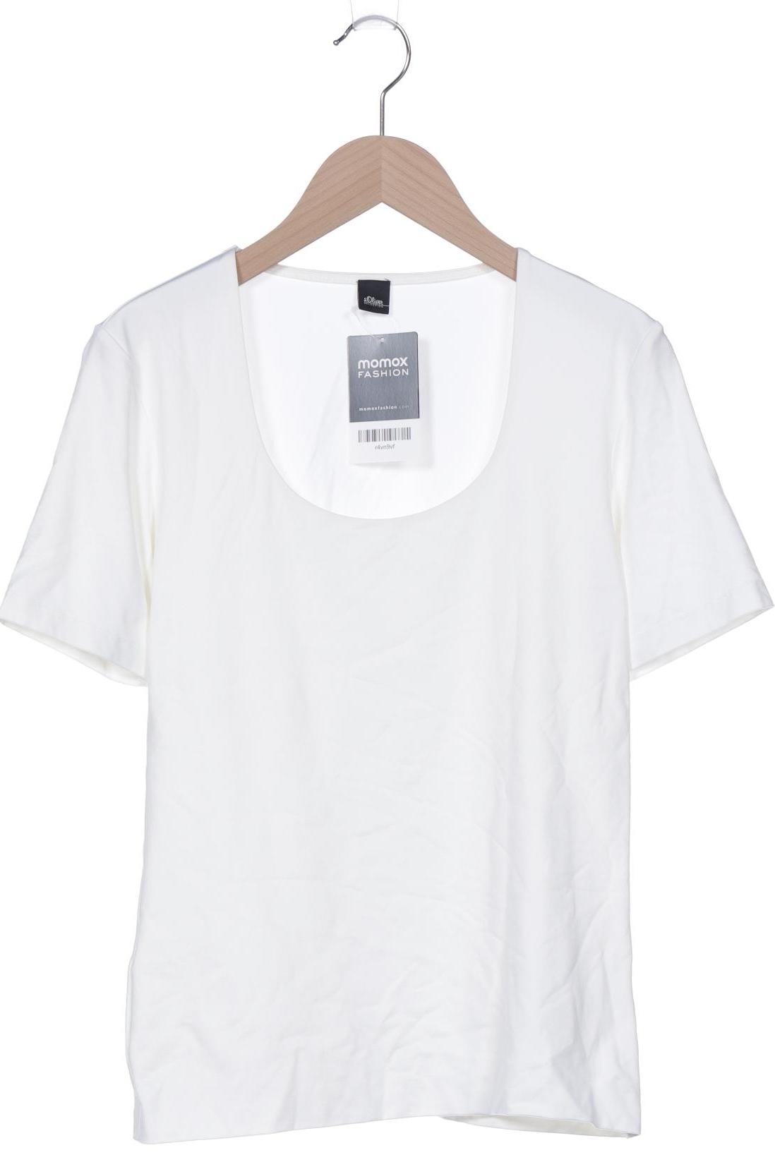 

s.Oliver Damen T-Shirt, weiß, Gr. 36