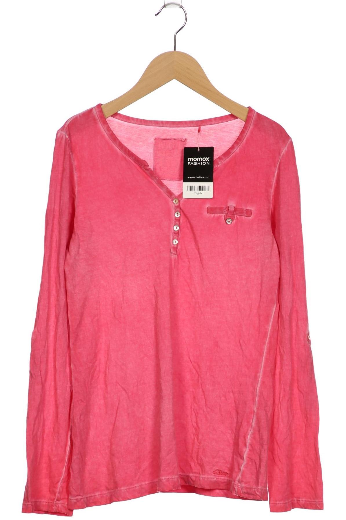

s.Oliver Damen Langarmshirt, pink, Gr. 36