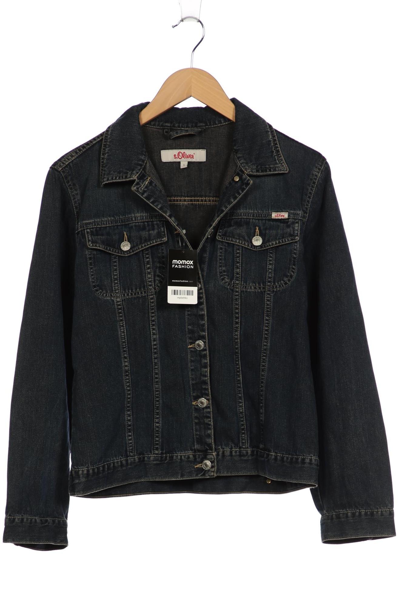 

s.Oliver Damen Jacke, blau, Gr. 42