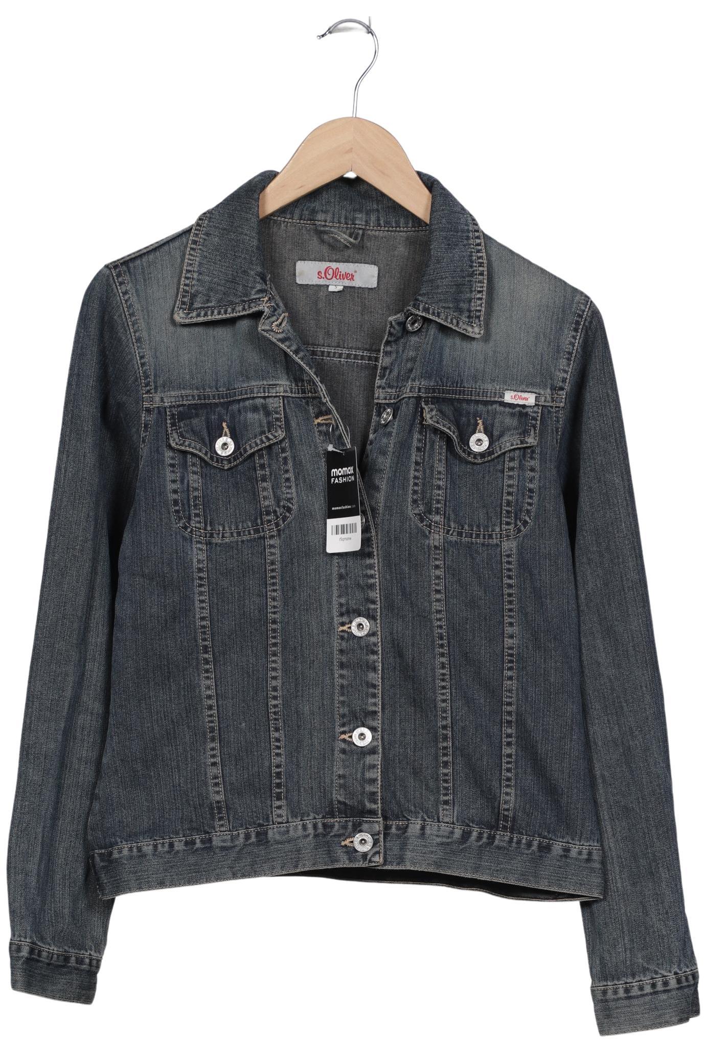 

s.Oliver Damen Jacke, blau, Gr. 36