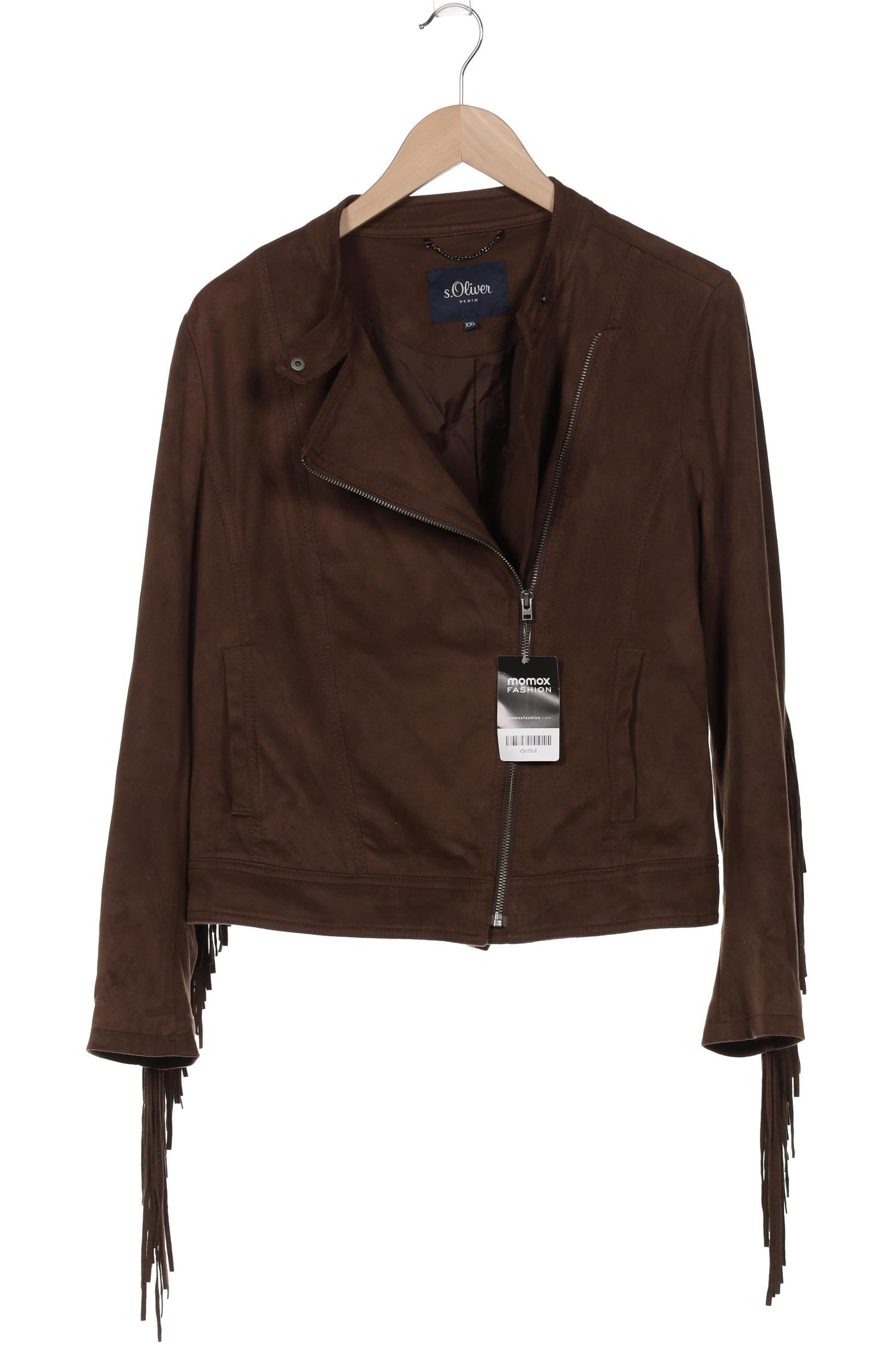 

s.Oliver Damen Jacke, braun, Gr. 46