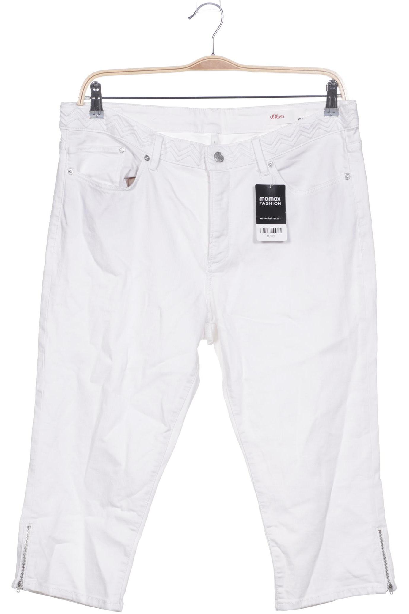 

s.Oliver Damen Shorts, weiß