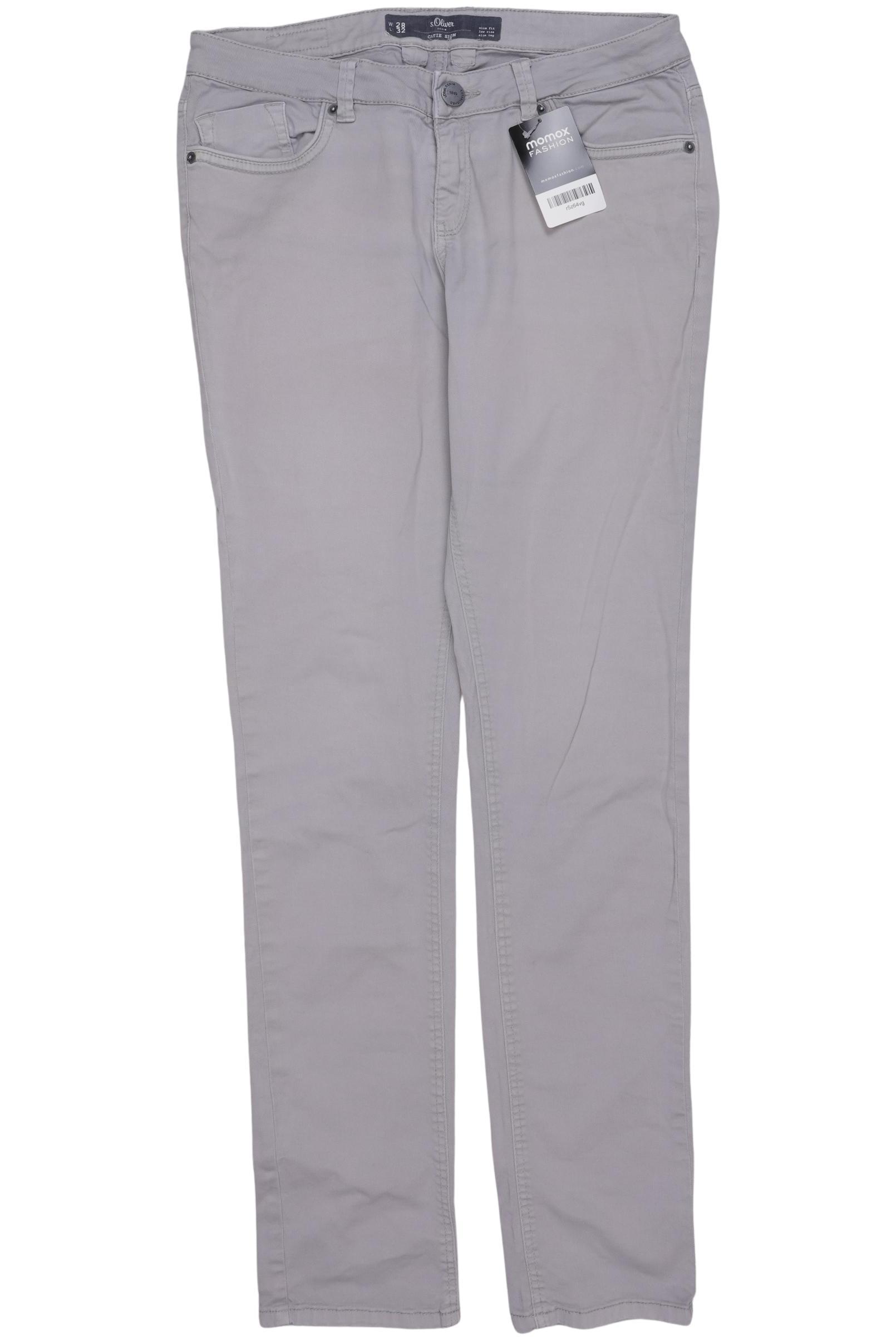 

s.Oliver Damen Jeans, grau, Gr. 28