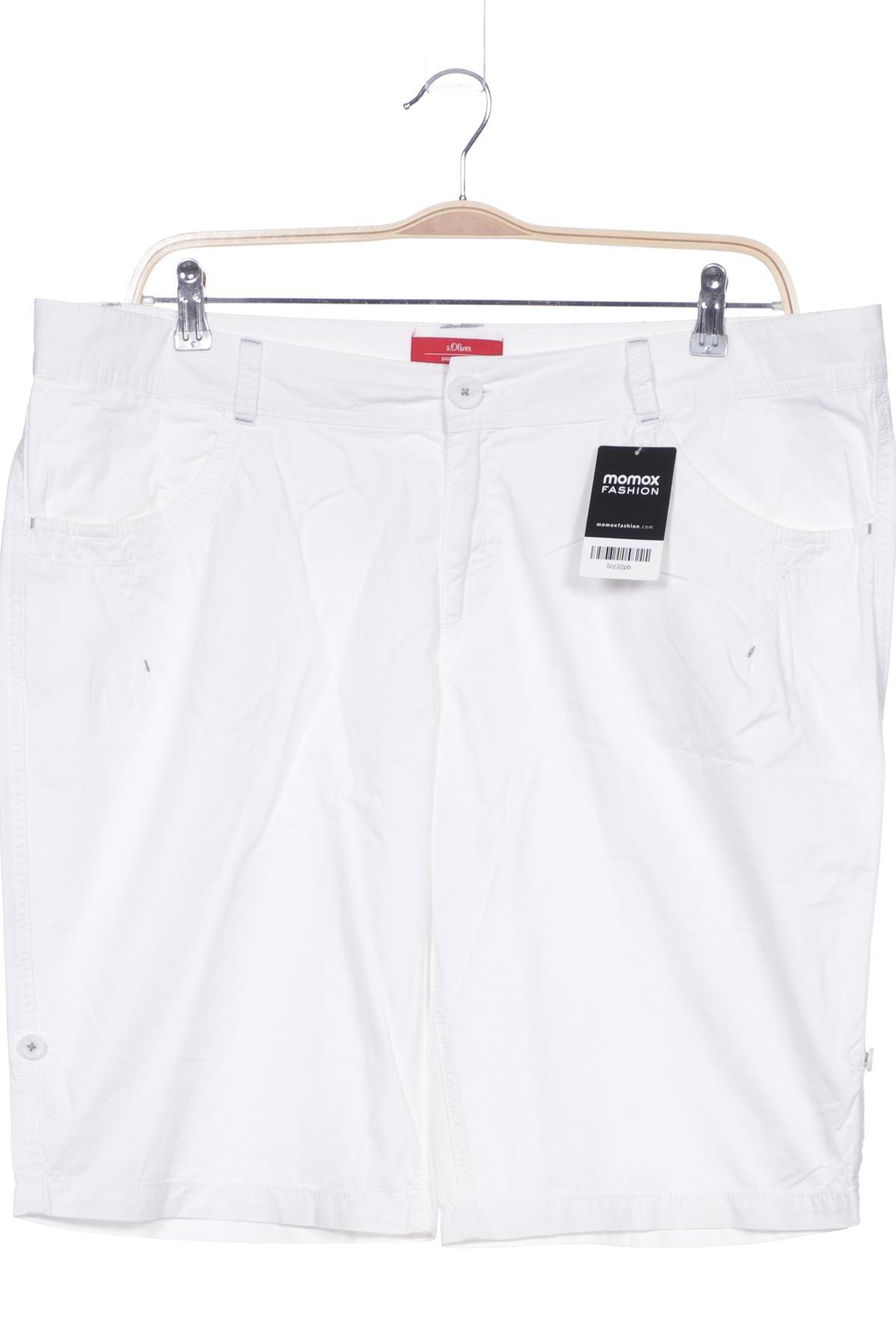 

s.Oliver Damen Shorts, weiß, Gr. 46