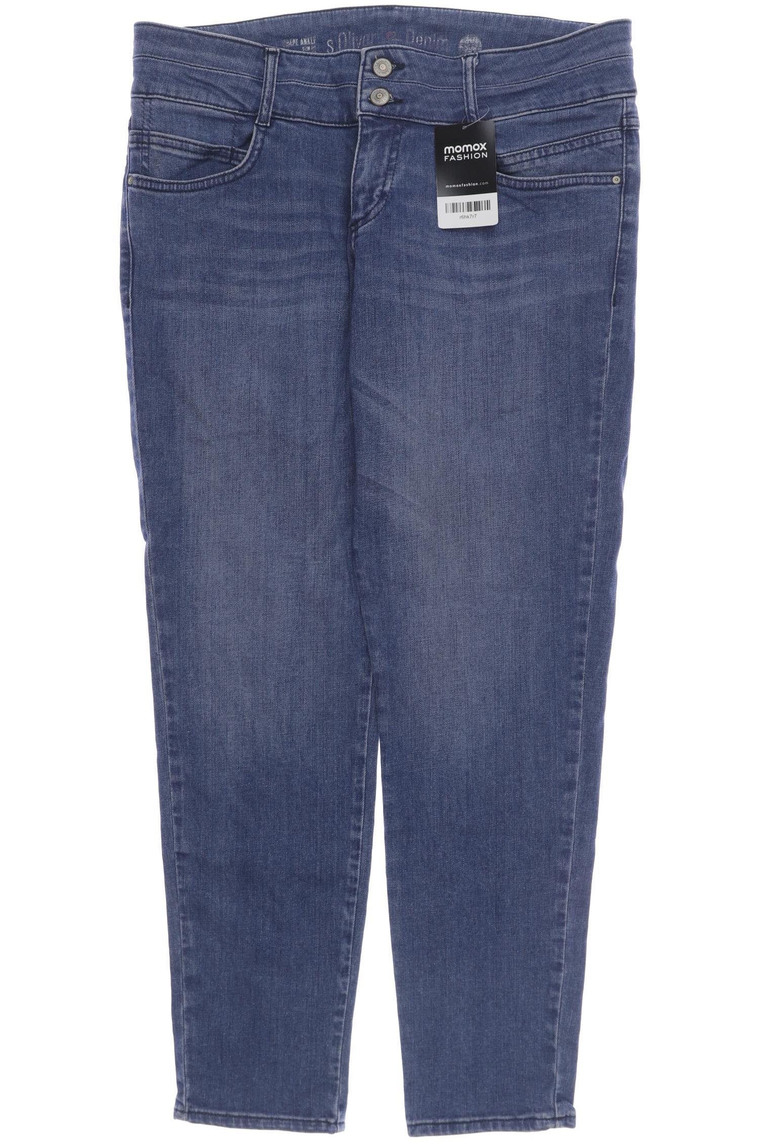 

s.Oliver Damen Jeans, blau