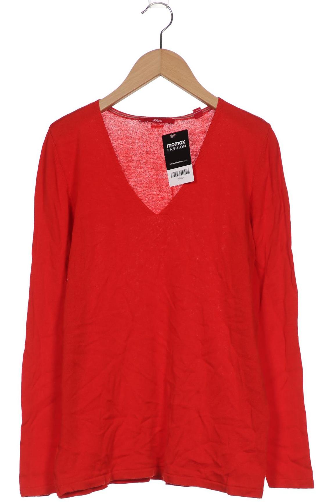 

s.Oliver Damen Pullover, rot, Gr. 38