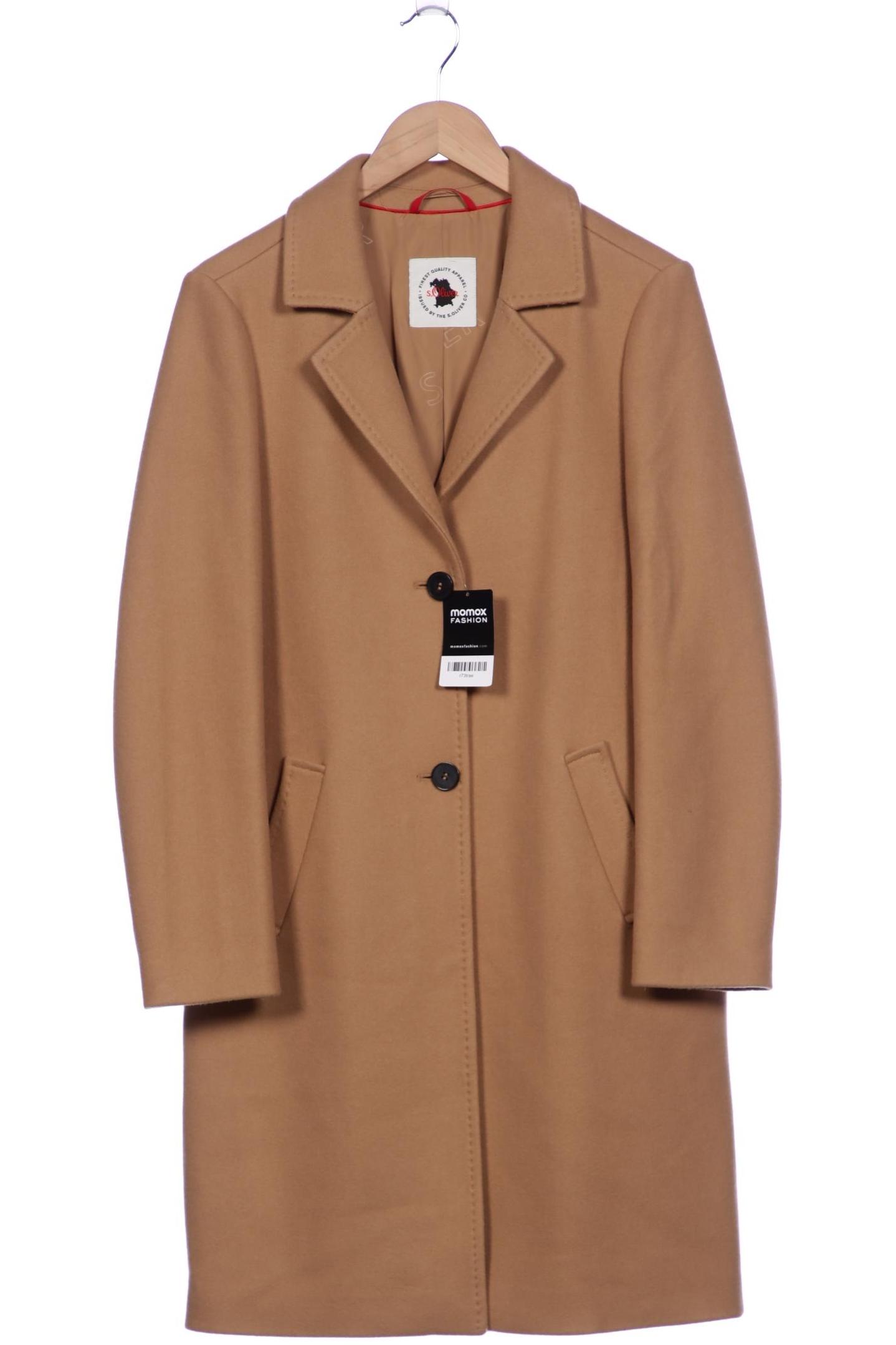 

s.Oliver Damen Mantel, beige, Gr. 42