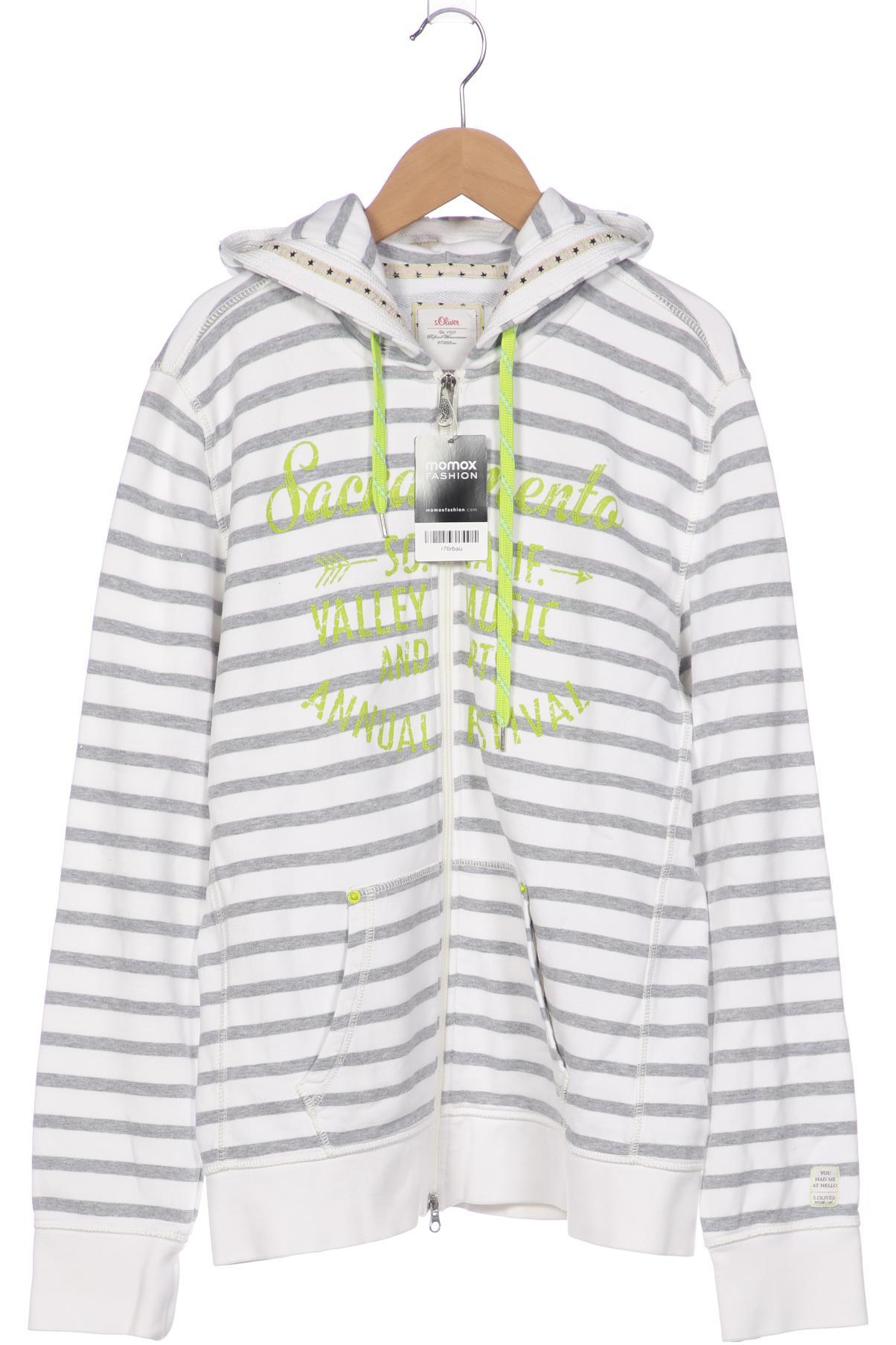 

s.Oliver Damen Kapuzenpullover, weiß, Gr. 44