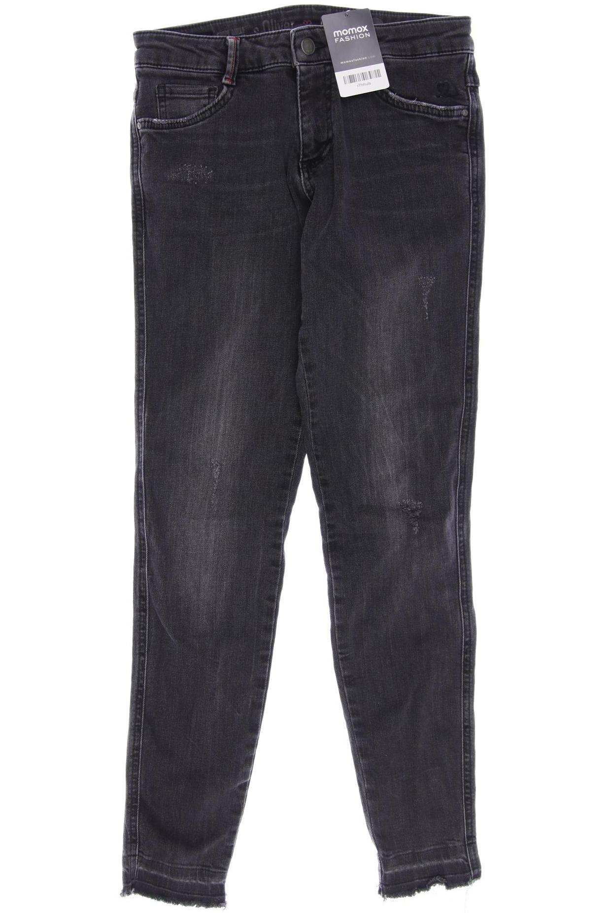 

s.Oliver Damen Jeans, grau
