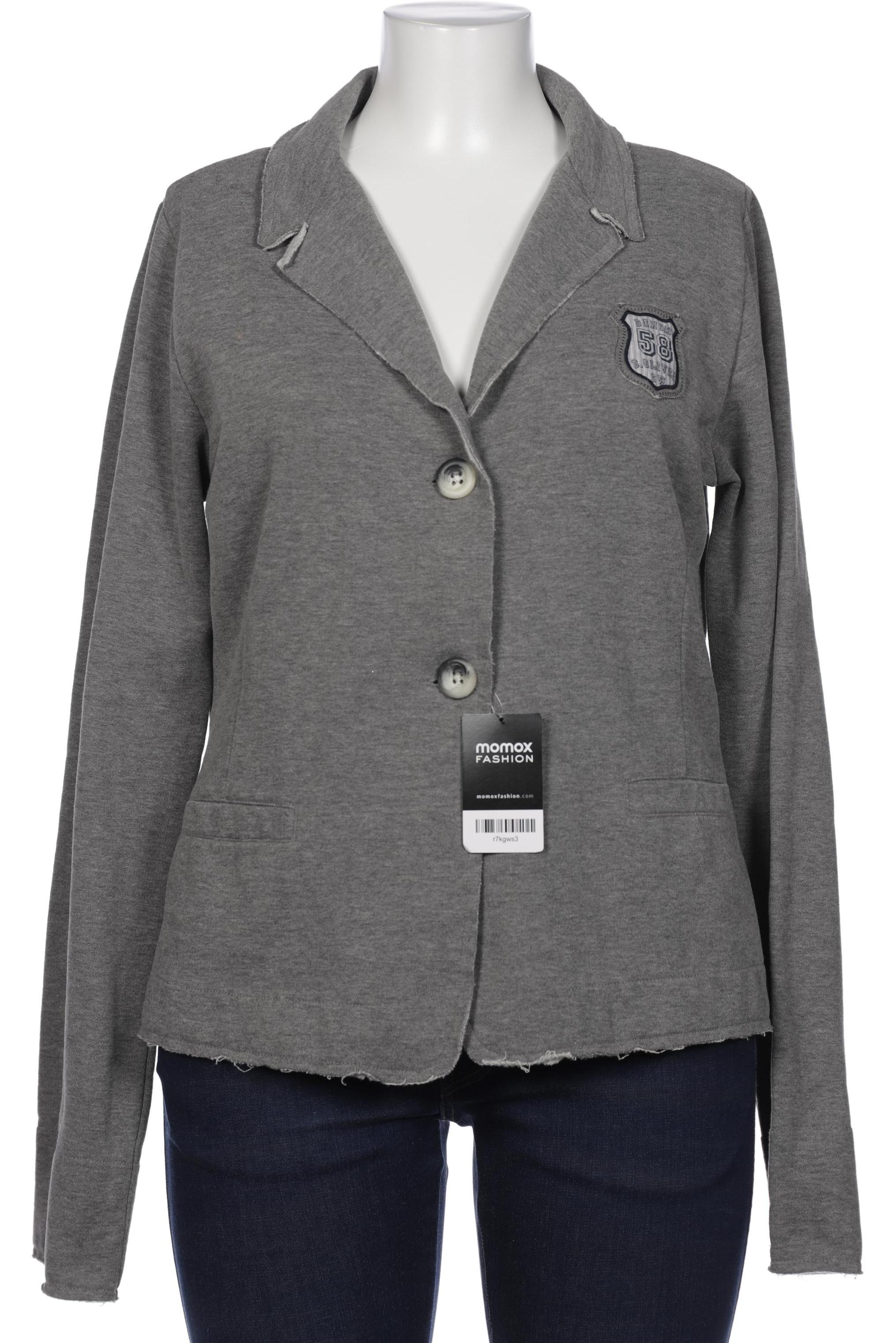 

s.Oliver Damen Blazer, grau, Gr. 46