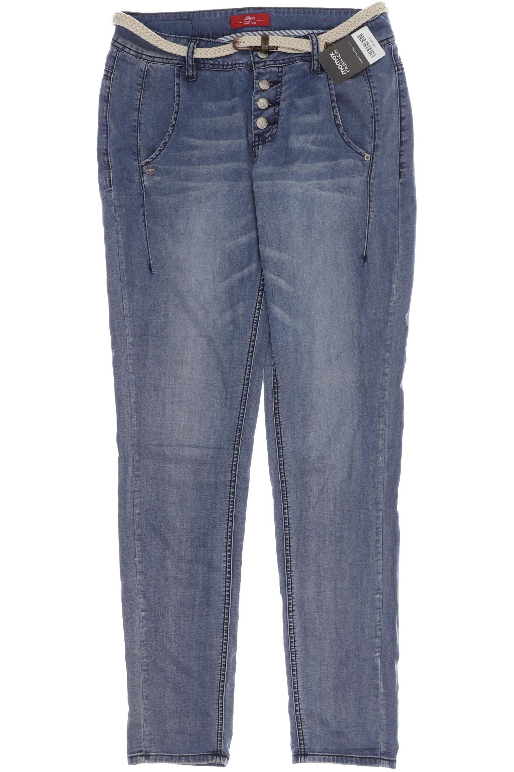 

s.Oliver Damen Jeans, blau