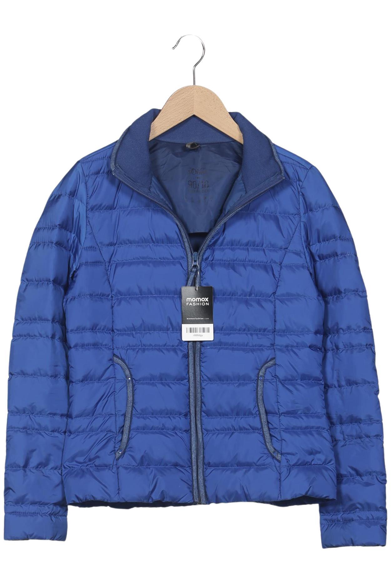 

s.Oliver Damen Jacke, blau, Gr. 34