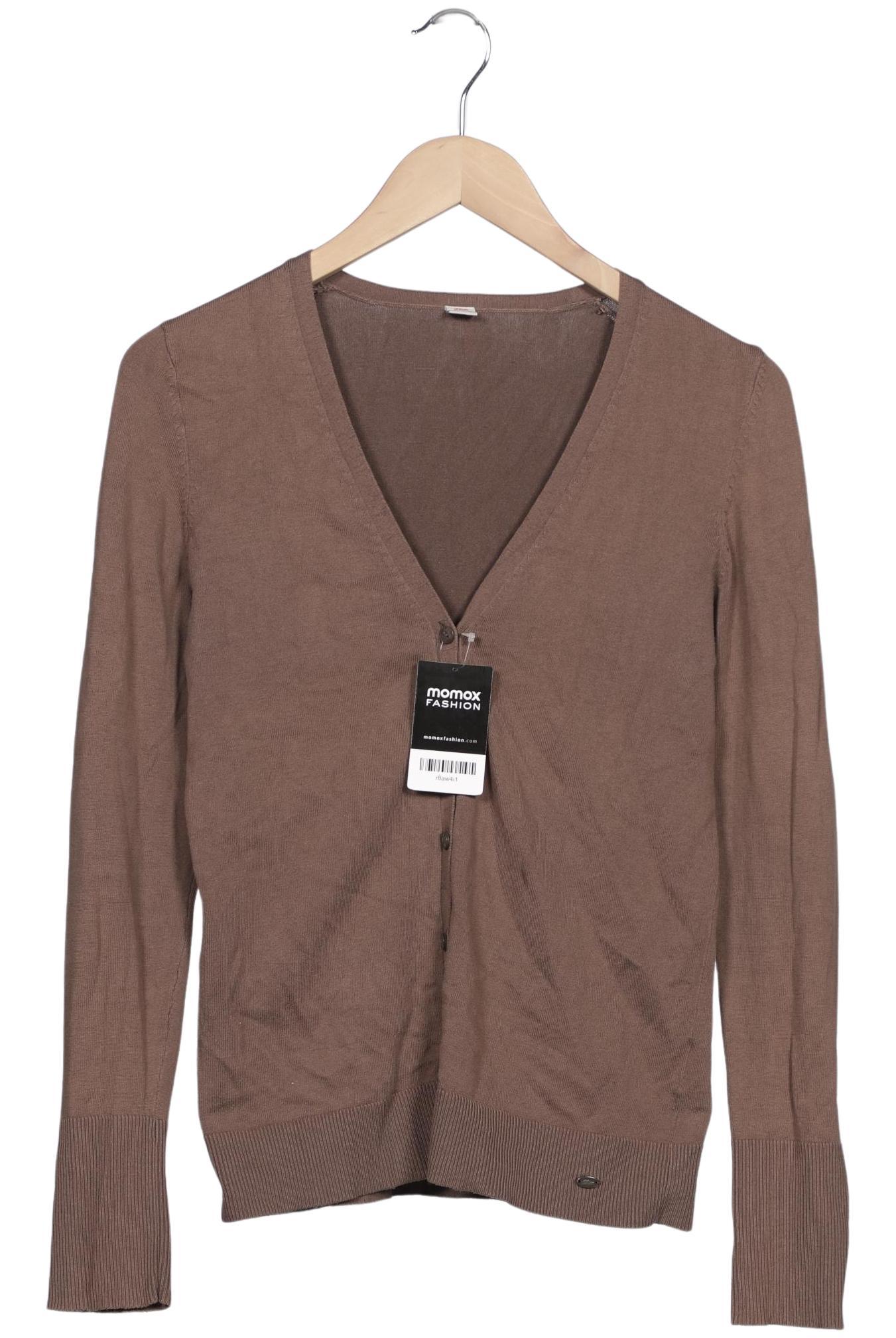 

s.Oliver Damen Strickjacke, braun, Gr. 36