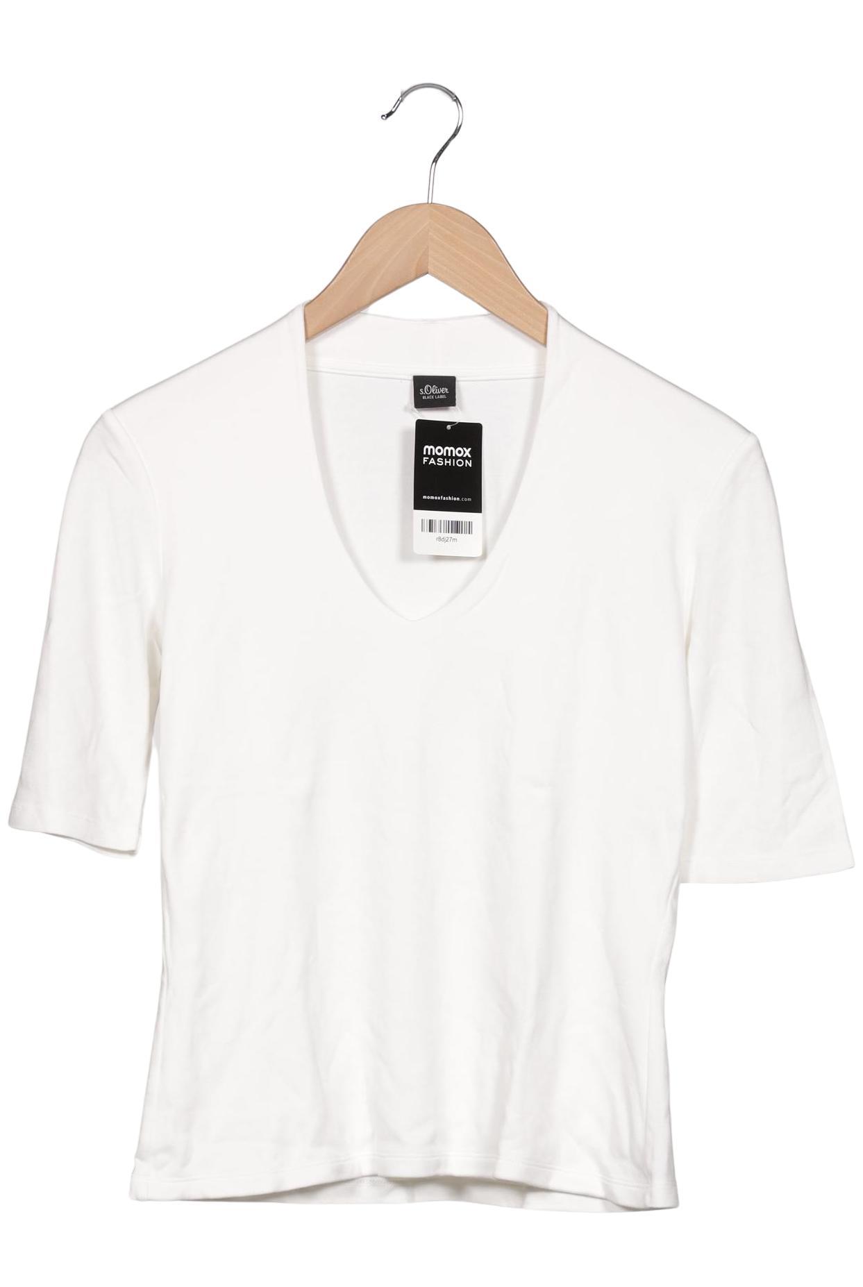 

s.Oliver Damen T-Shirt, weiß, Gr. 36