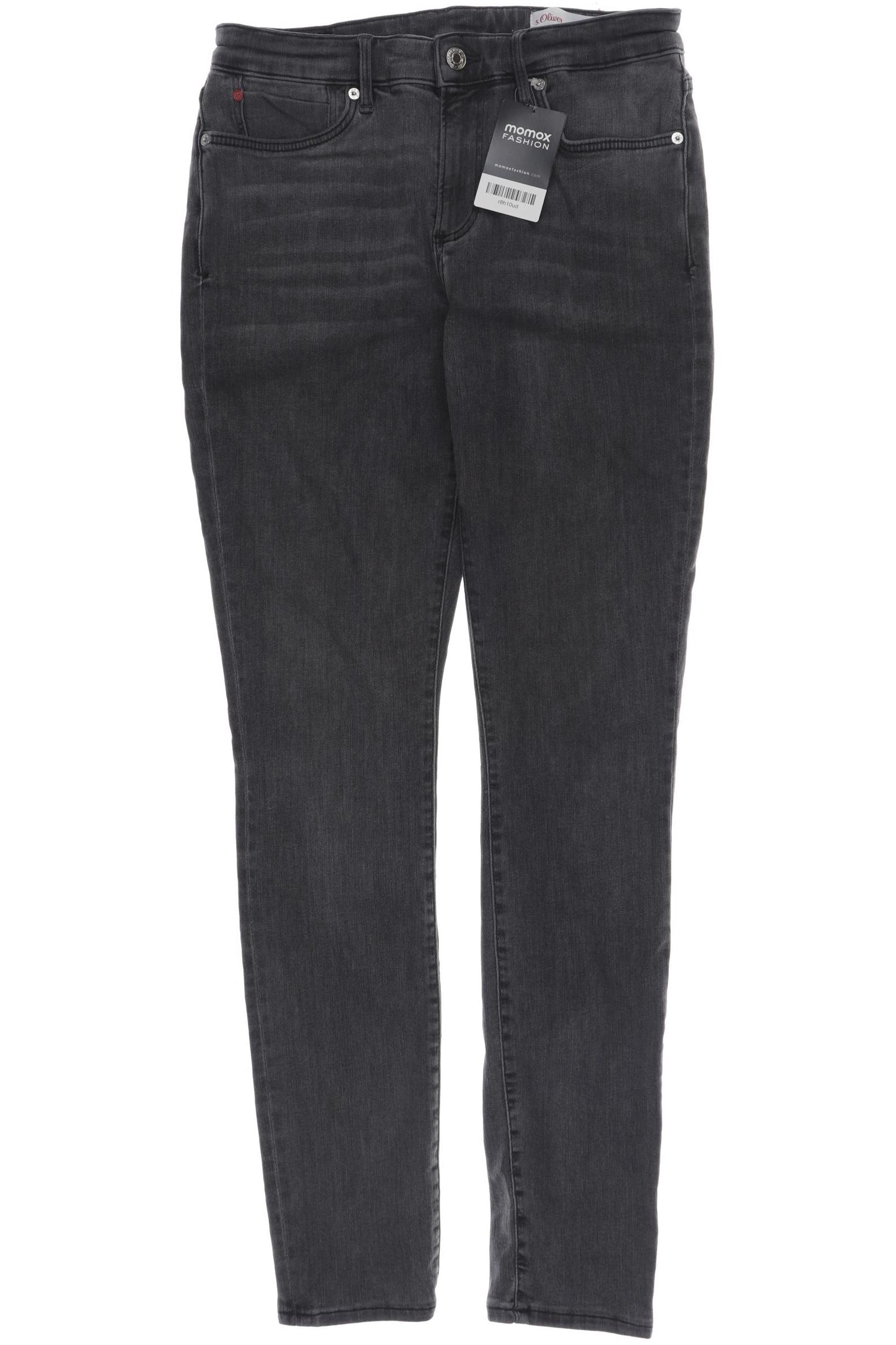 

s.Oliver Damen Jeans, grau