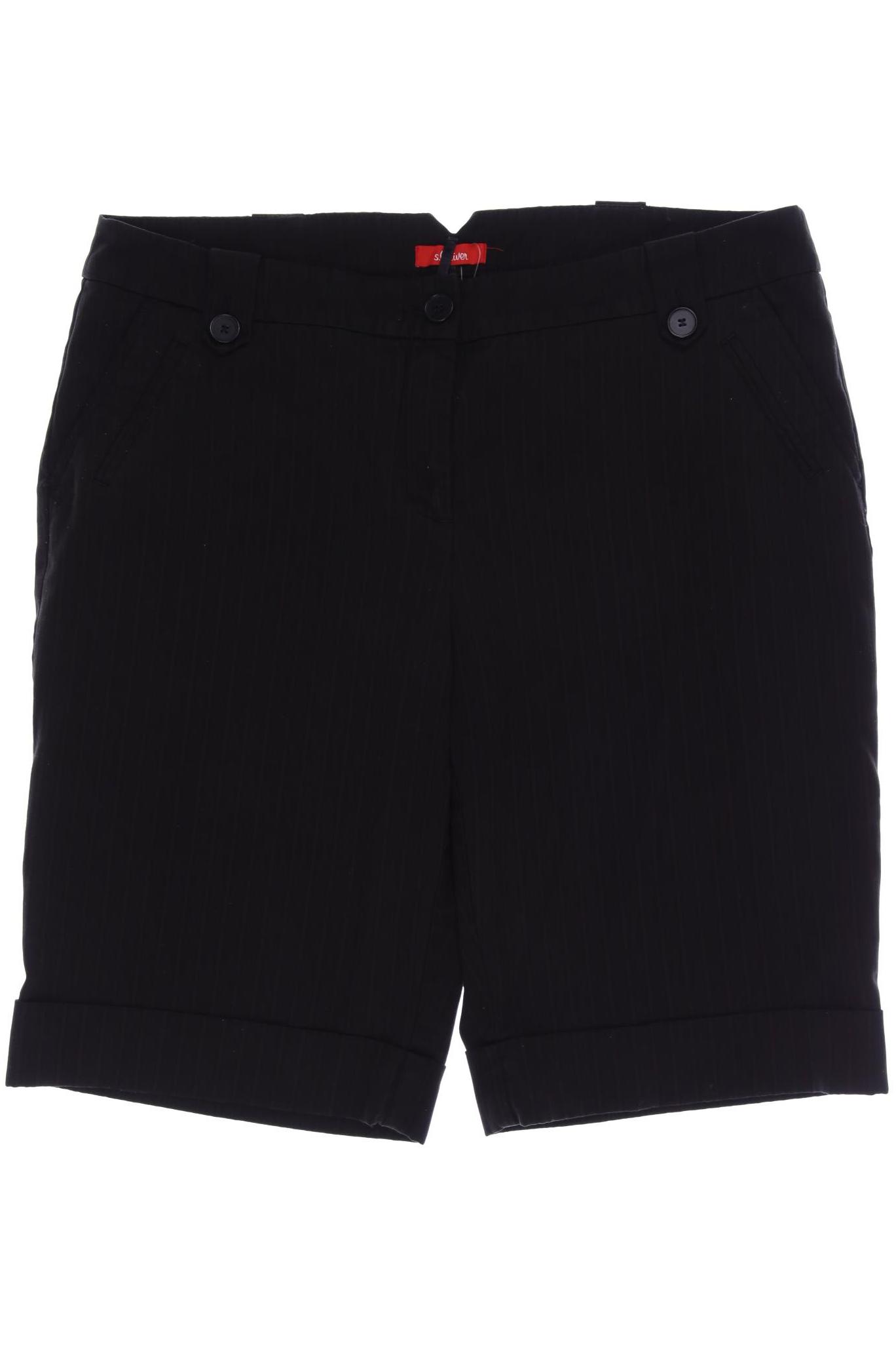 

s.Oliver Damen Shorts, schwarz, Gr. 42