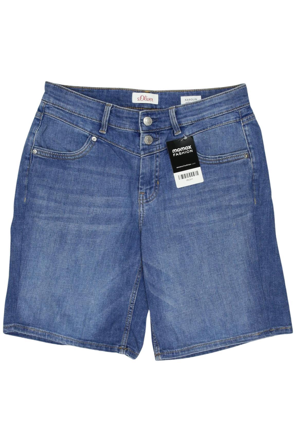 

s.Oliver Damen Shorts, blau, Gr. 36