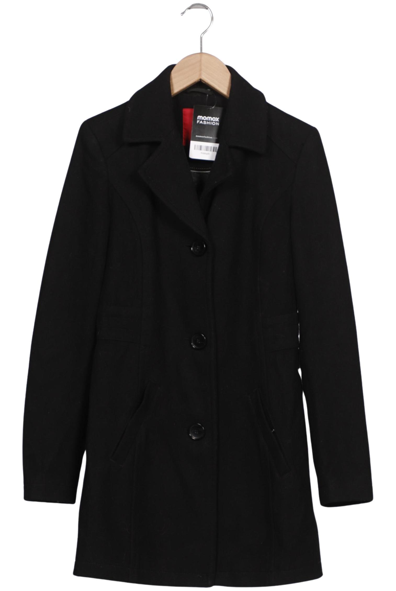 

s.Oliver Damen Mantel, schwarz, Gr. 34