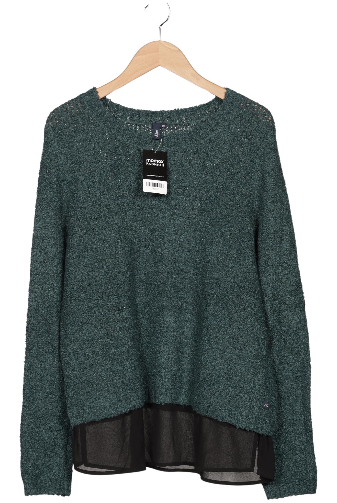 

s.Oliver Damen Pullover, grün, Gr. 46