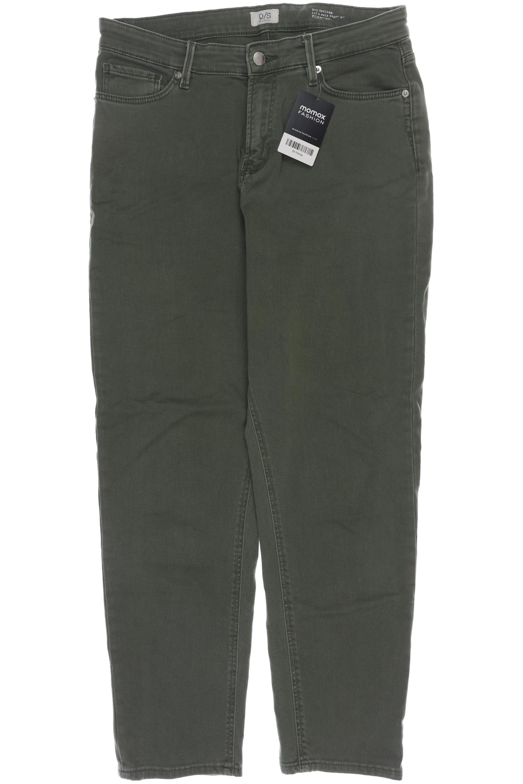 

s.Oliver Damen Jeans, grün