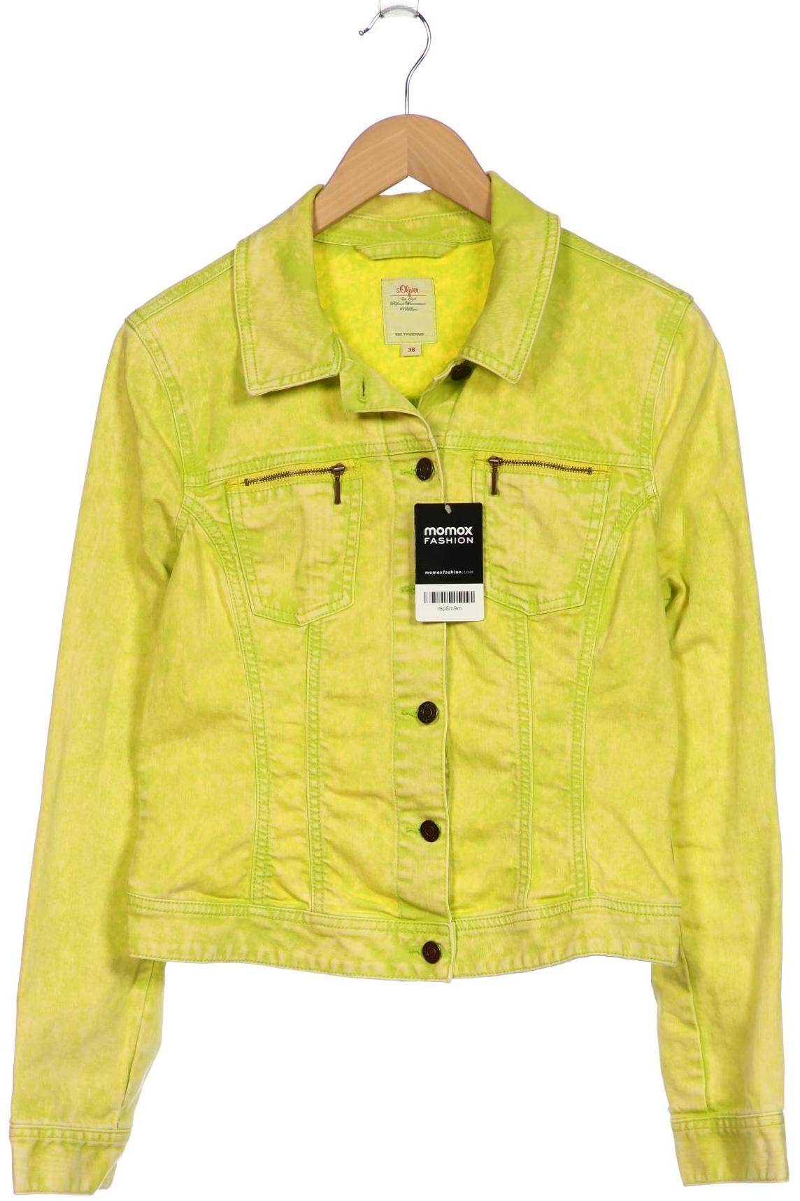 

s.Oliver Damen Jacke, hellgrün, Gr. 38