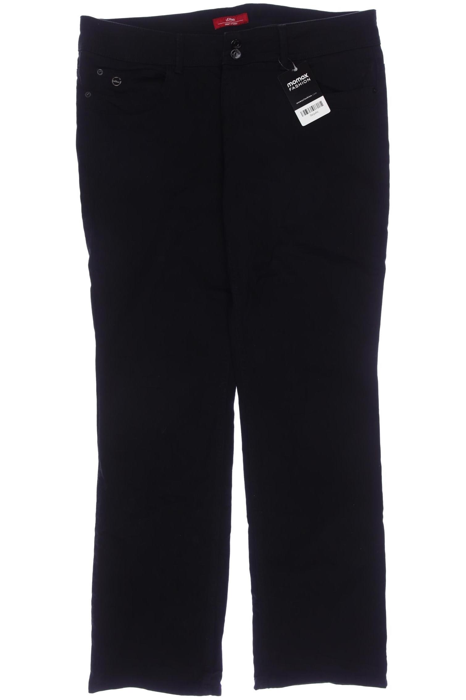 

s.Oliver Damen Jeans, schwarz, Gr. 46