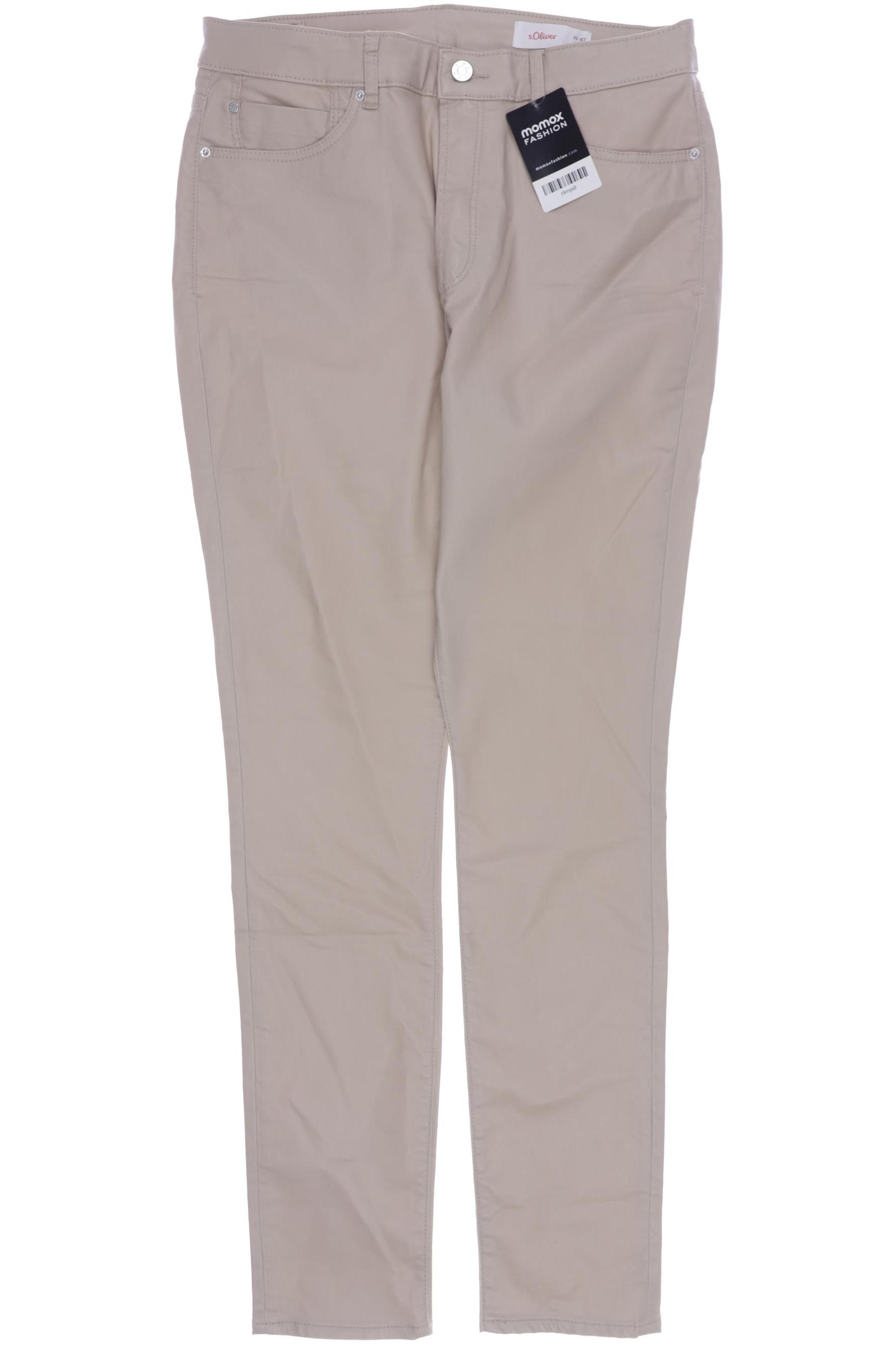 

s.Oliver Damen Jeans, beige