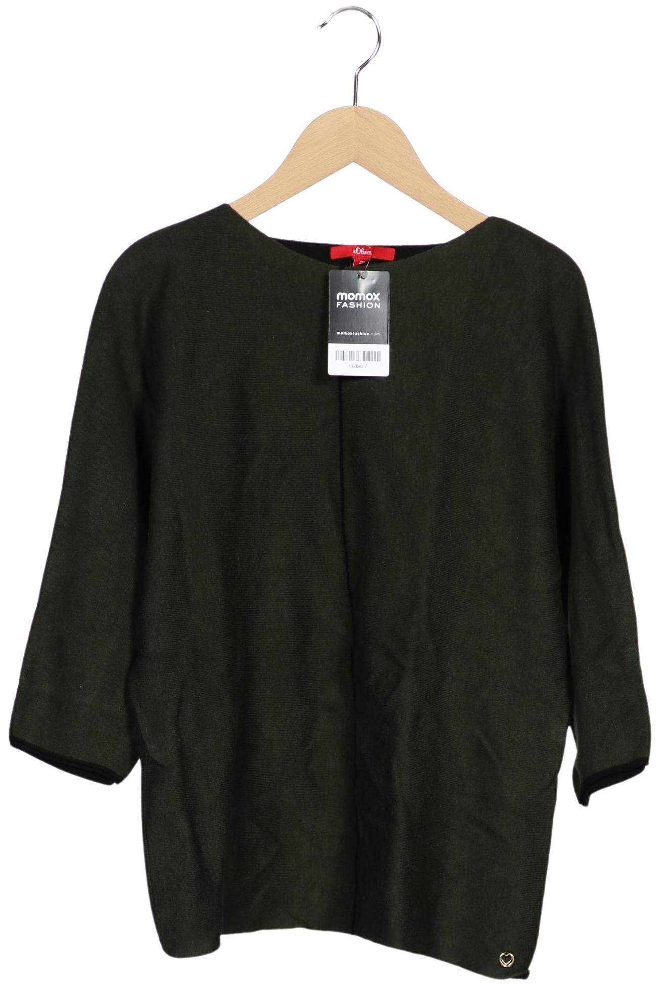 

s.Oliver Damen Pullover, grün, Gr. 40