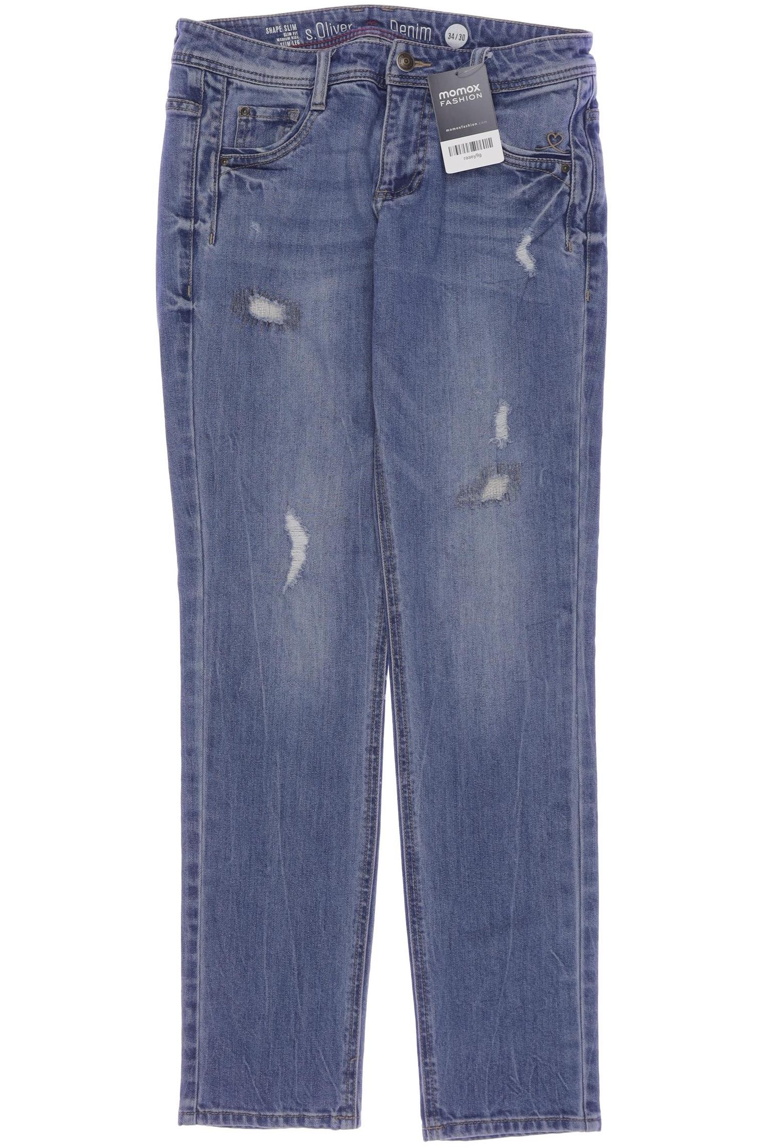 

s.Oliver Damen Jeans, blau, Gr. 34