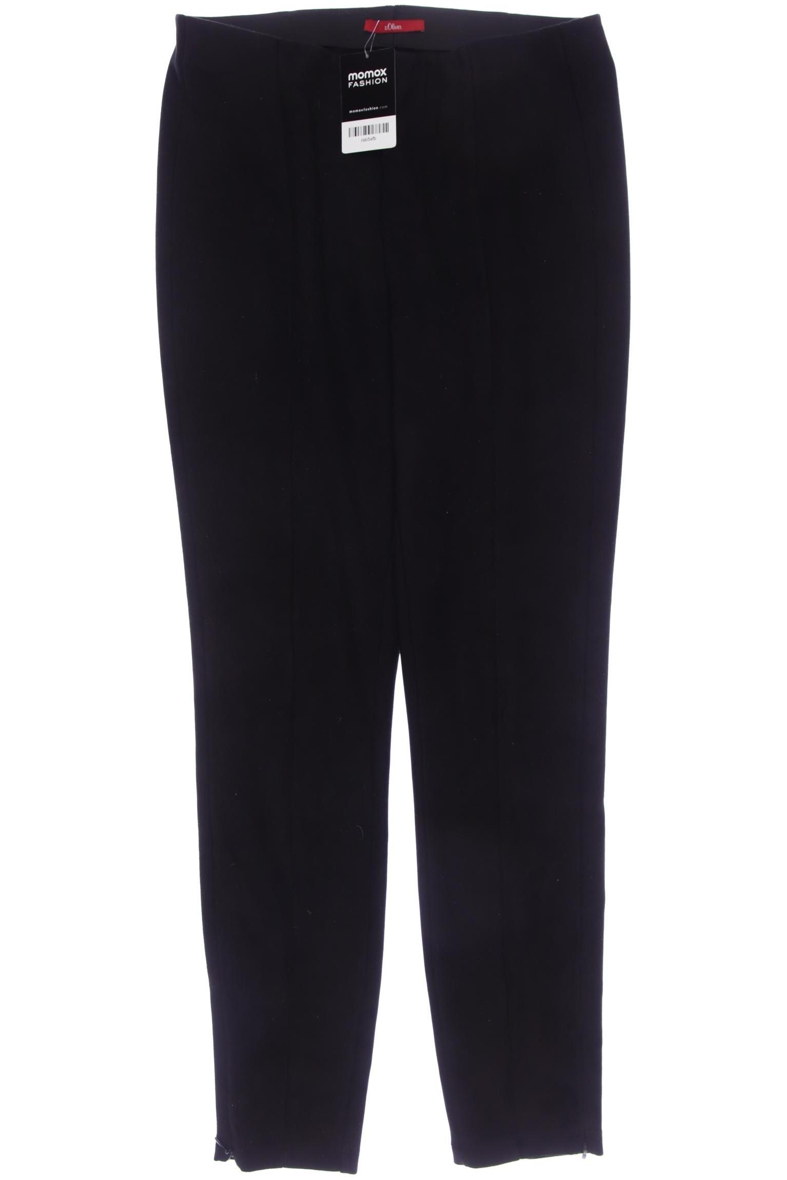 

s.Oliver Damen Stoffhose, schwarz, Gr. 30
