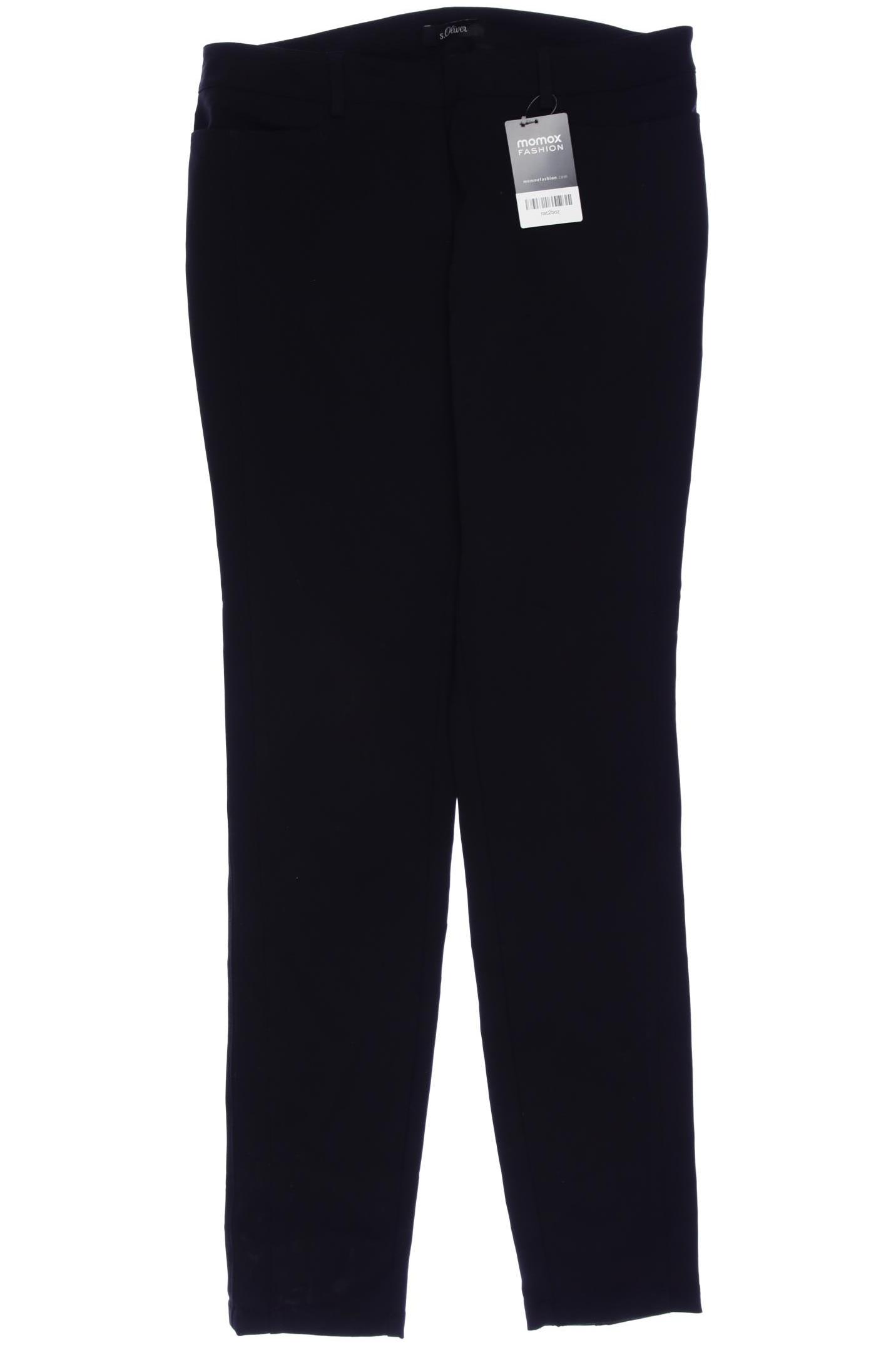 

s.Oliver Damen Stoffhose, schwarz, Gr. 38