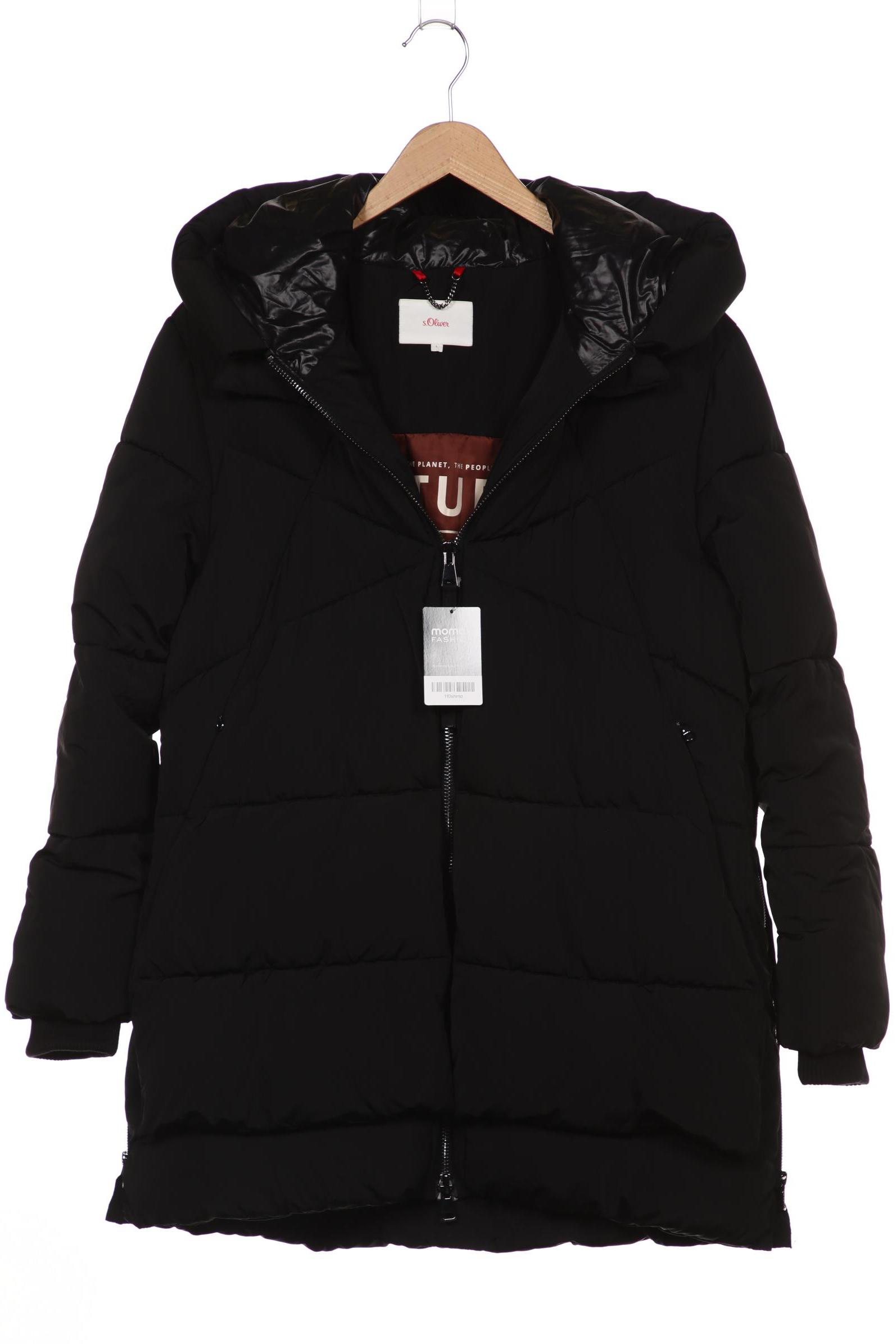 

s.Oliver Damen Mantel, schwarz, Gr. 42