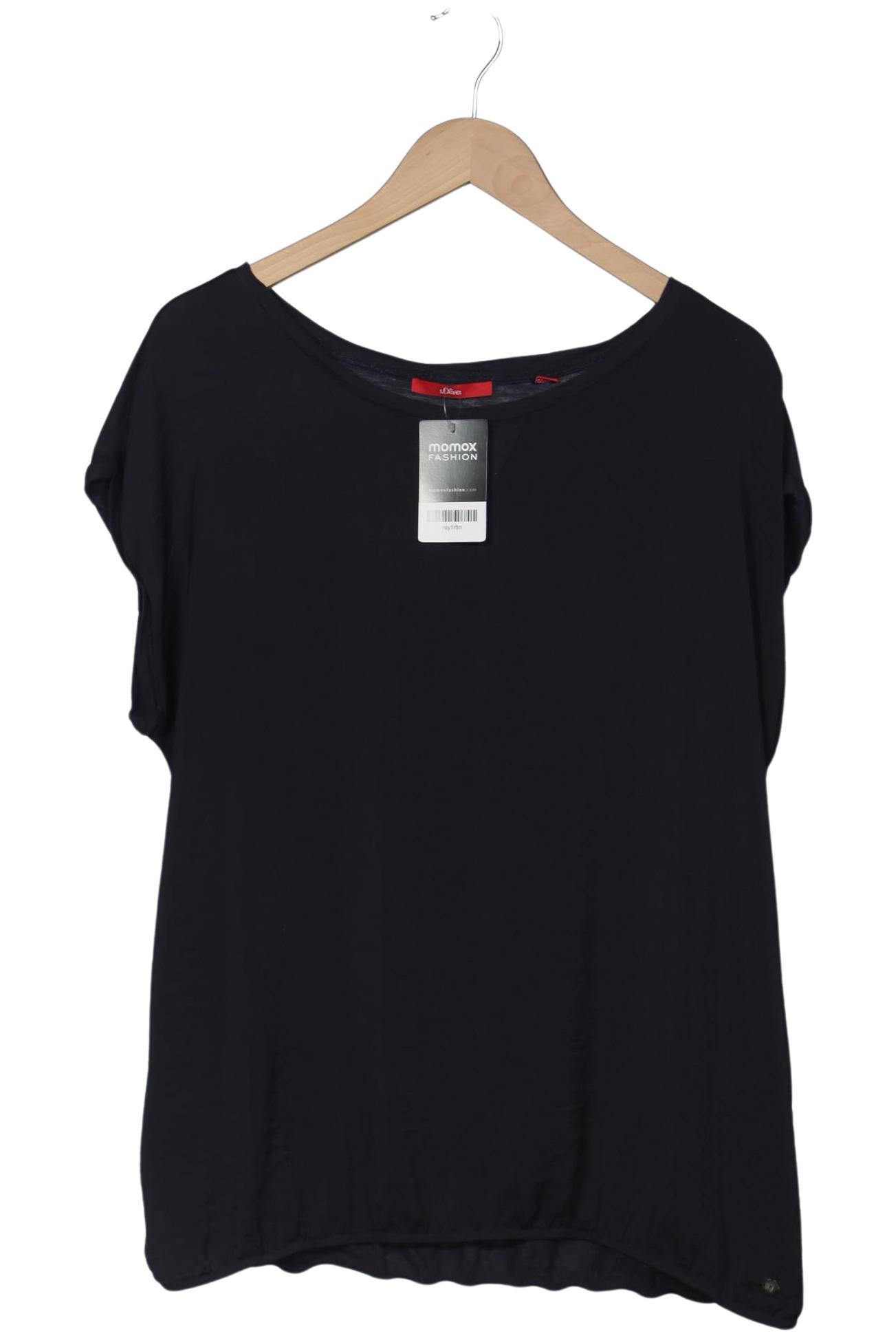 

s.Oliver Damen T-Shirt, marineblau, Gr. 44