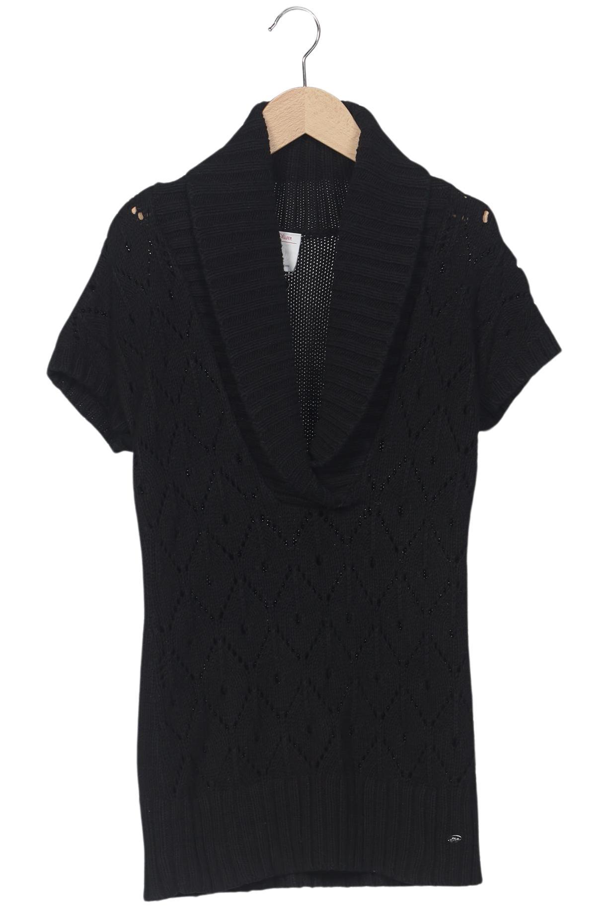 

s.Oliver Damen Pullover, schwarz, Gr. 38