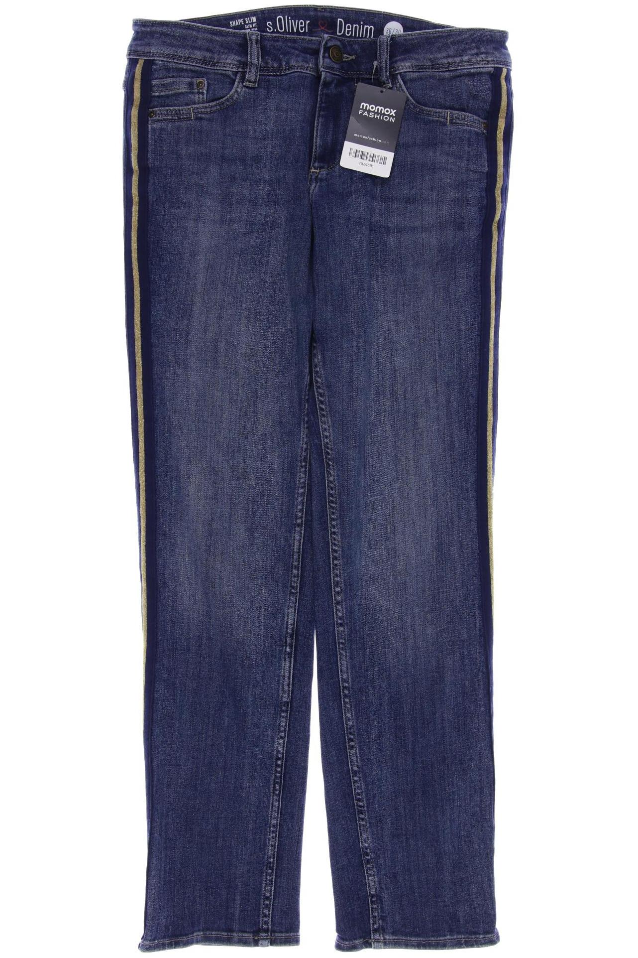 

s.Oliver Damen Jeans, blau