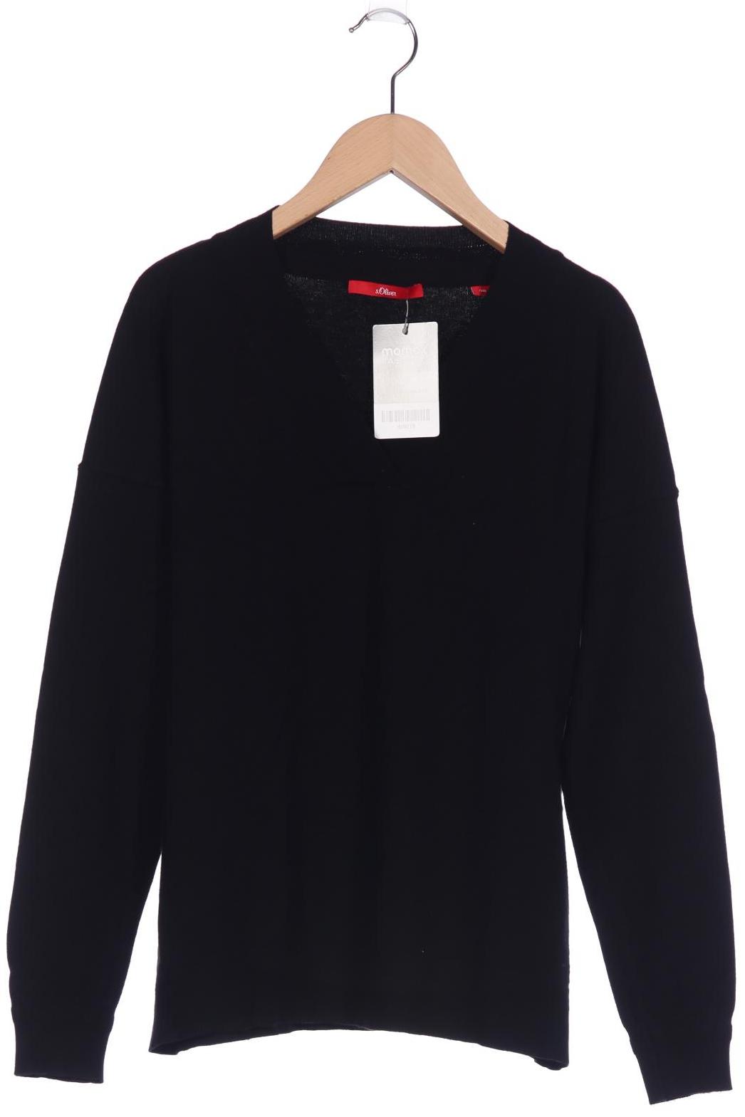 

s.Oliver Damen Pullover, schwarz