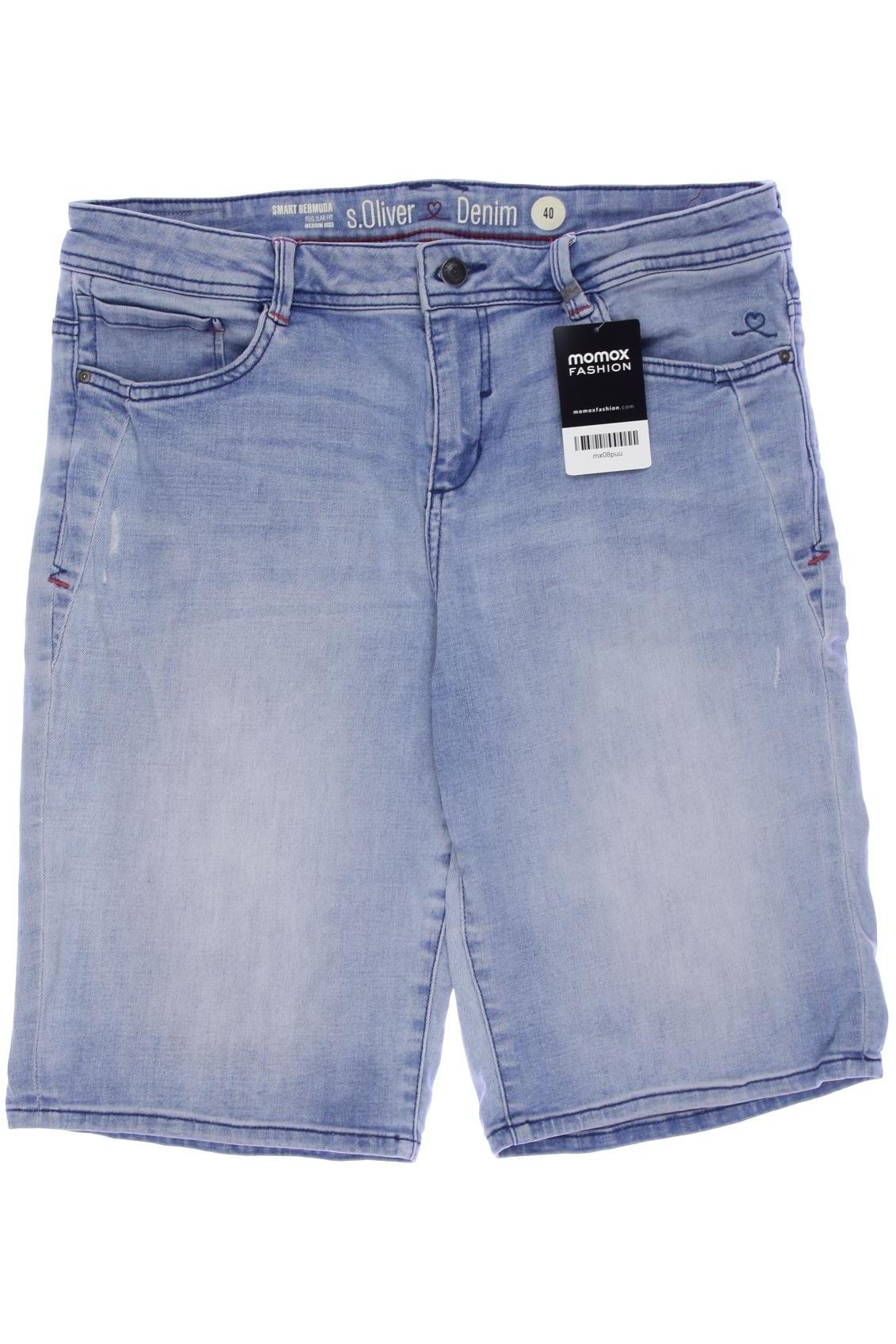 

s.Oliver Damen Shorts, hellblau, Gr. 40
