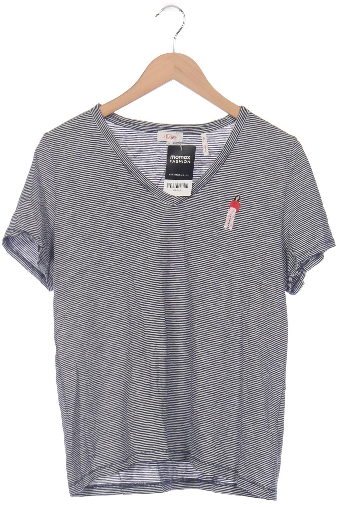 

s.Oliver Damen T-Shirt, marineblau, Gr. 42