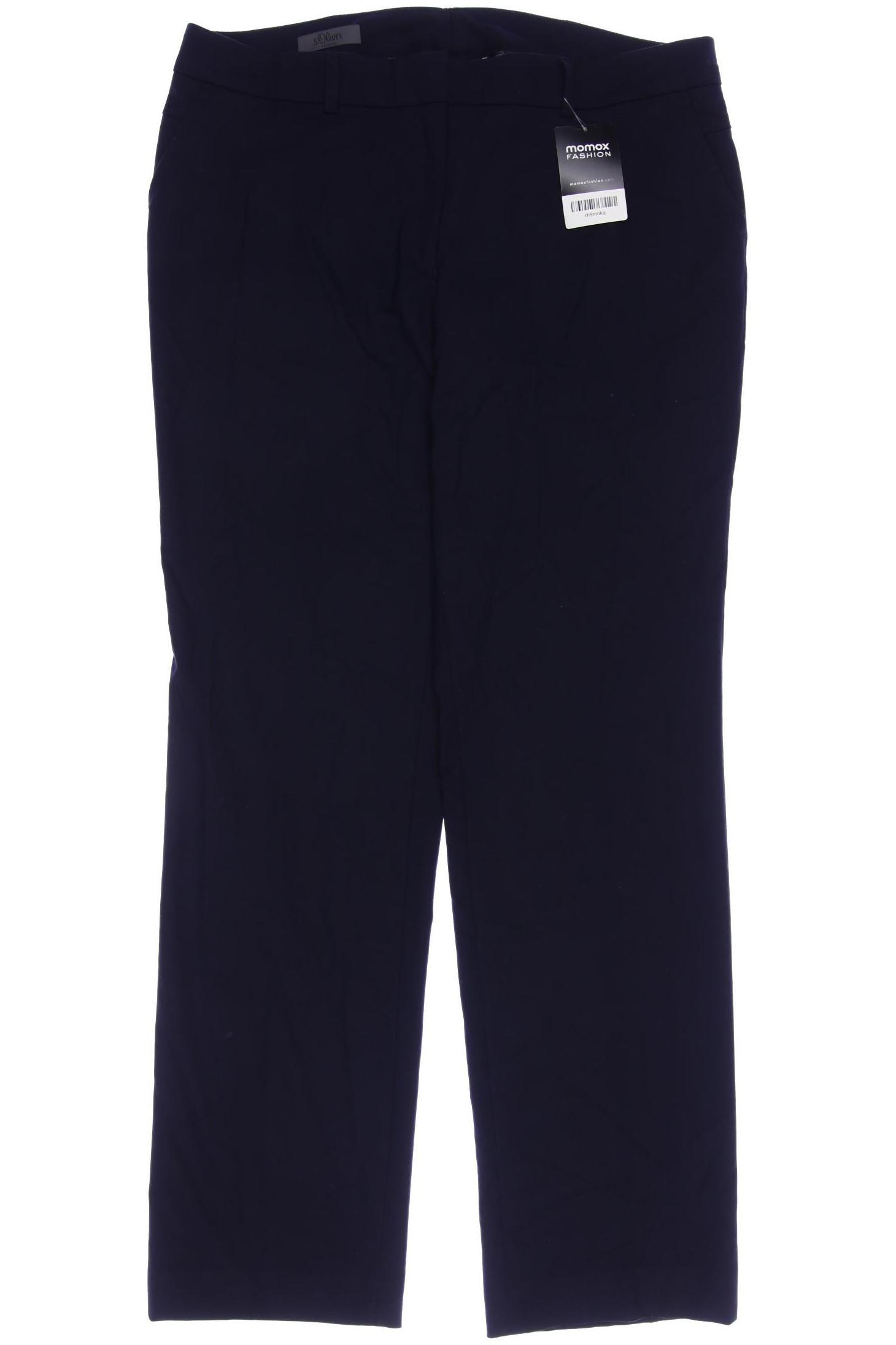 

s.Oliver Damen Stoffhose, marineblau, Gr. 42