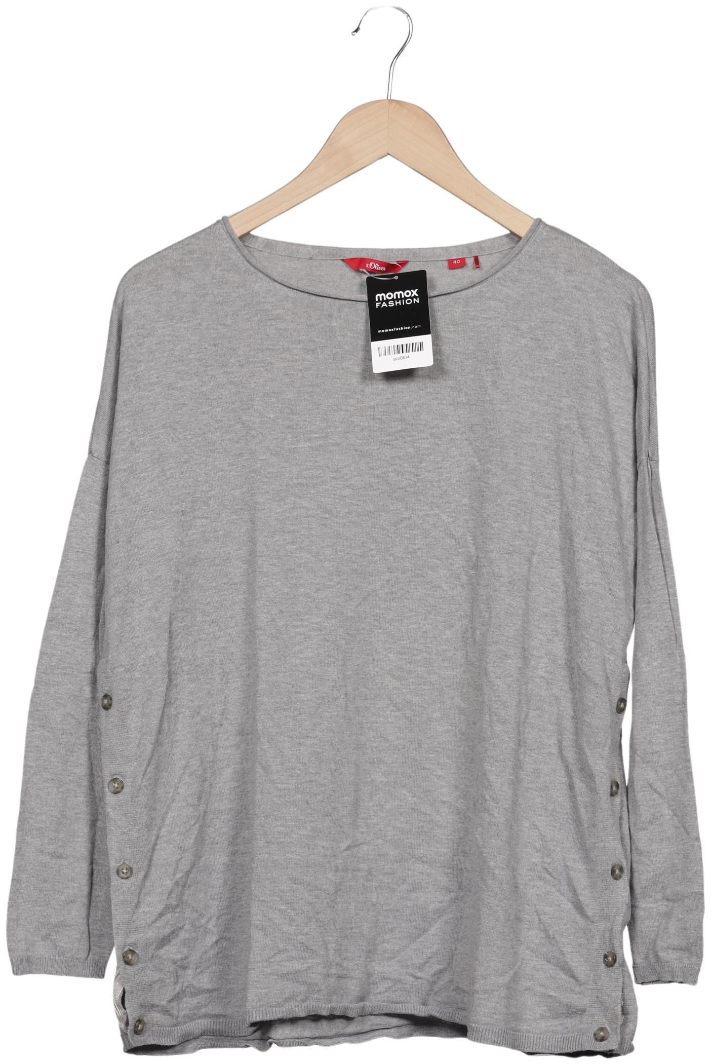 

s.Oliver Damen Pullover, grau, Gr. 40