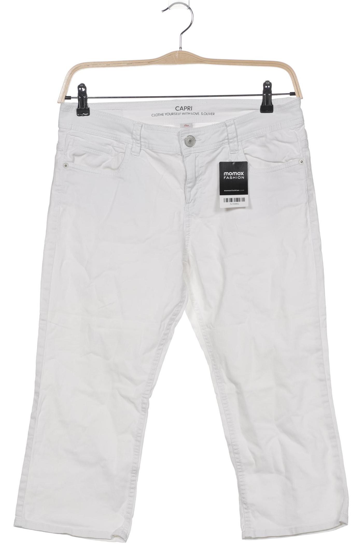 

s.Oliver Damen Jeans, weiß, Gr. 40