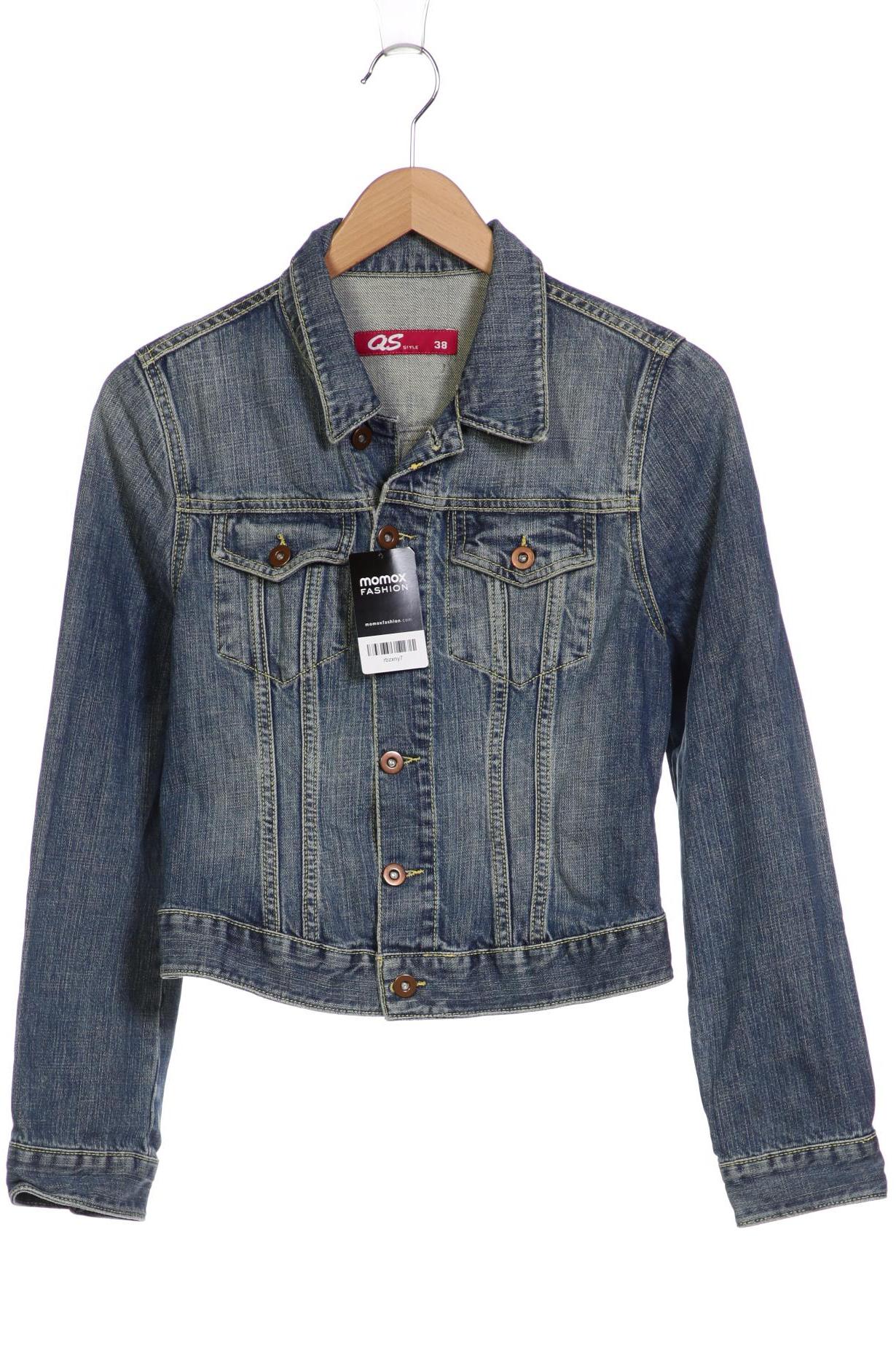 

s.Oliver Damen Jacke, blau, Gr. 38