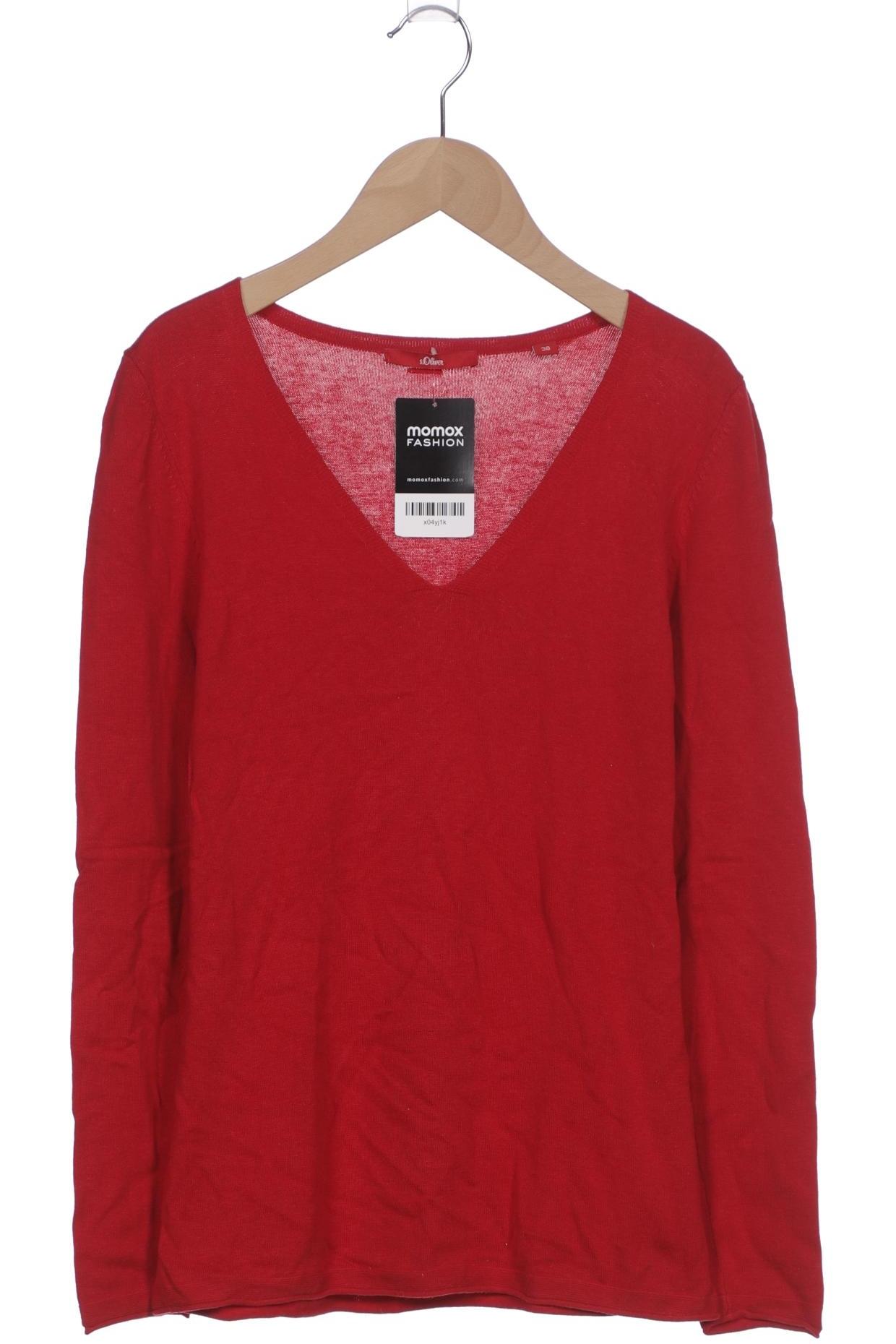 

s.Oliver Damen Pullover, rot, Gr. 38